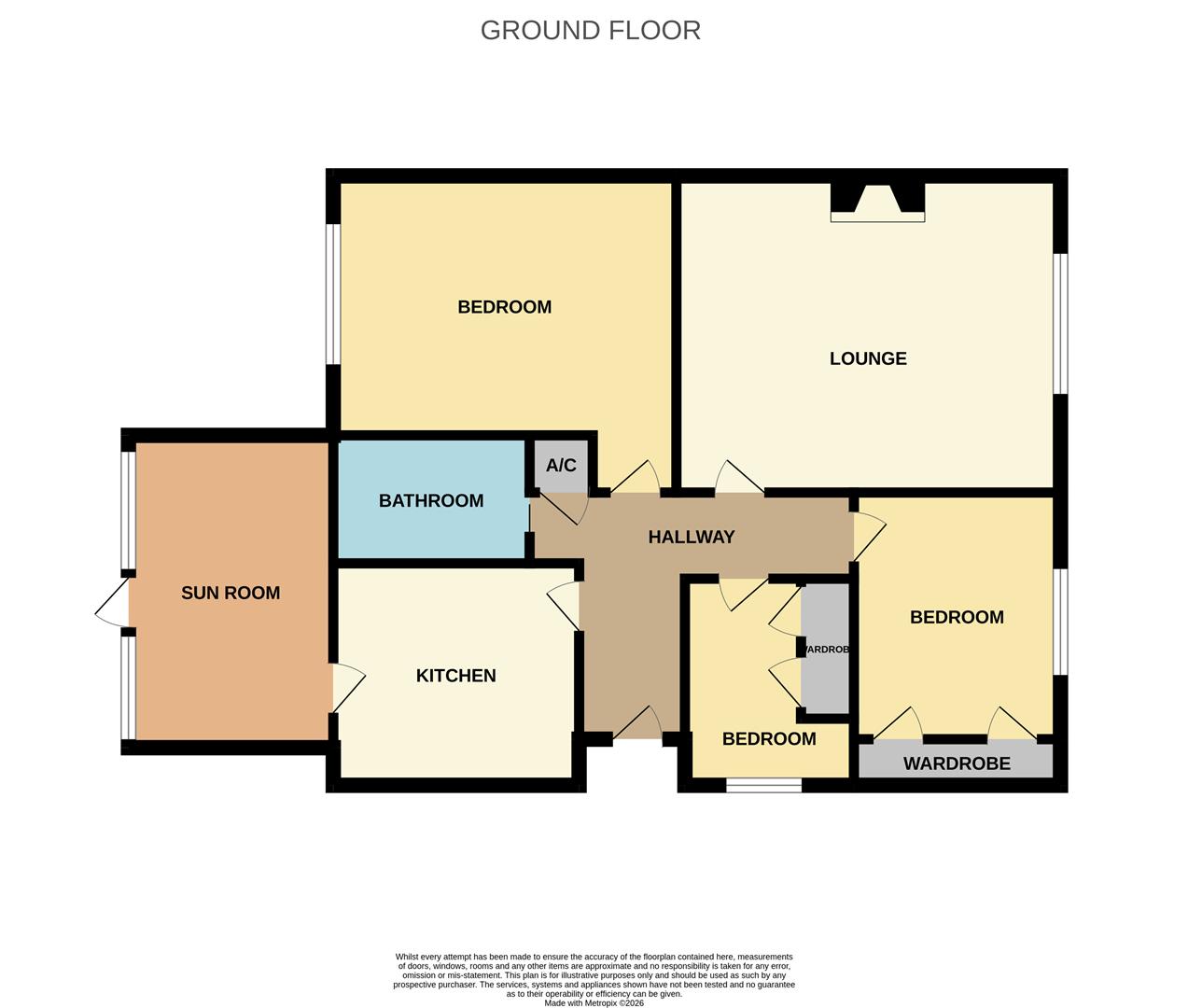 2, Broadlawn, Woolavington floorplan