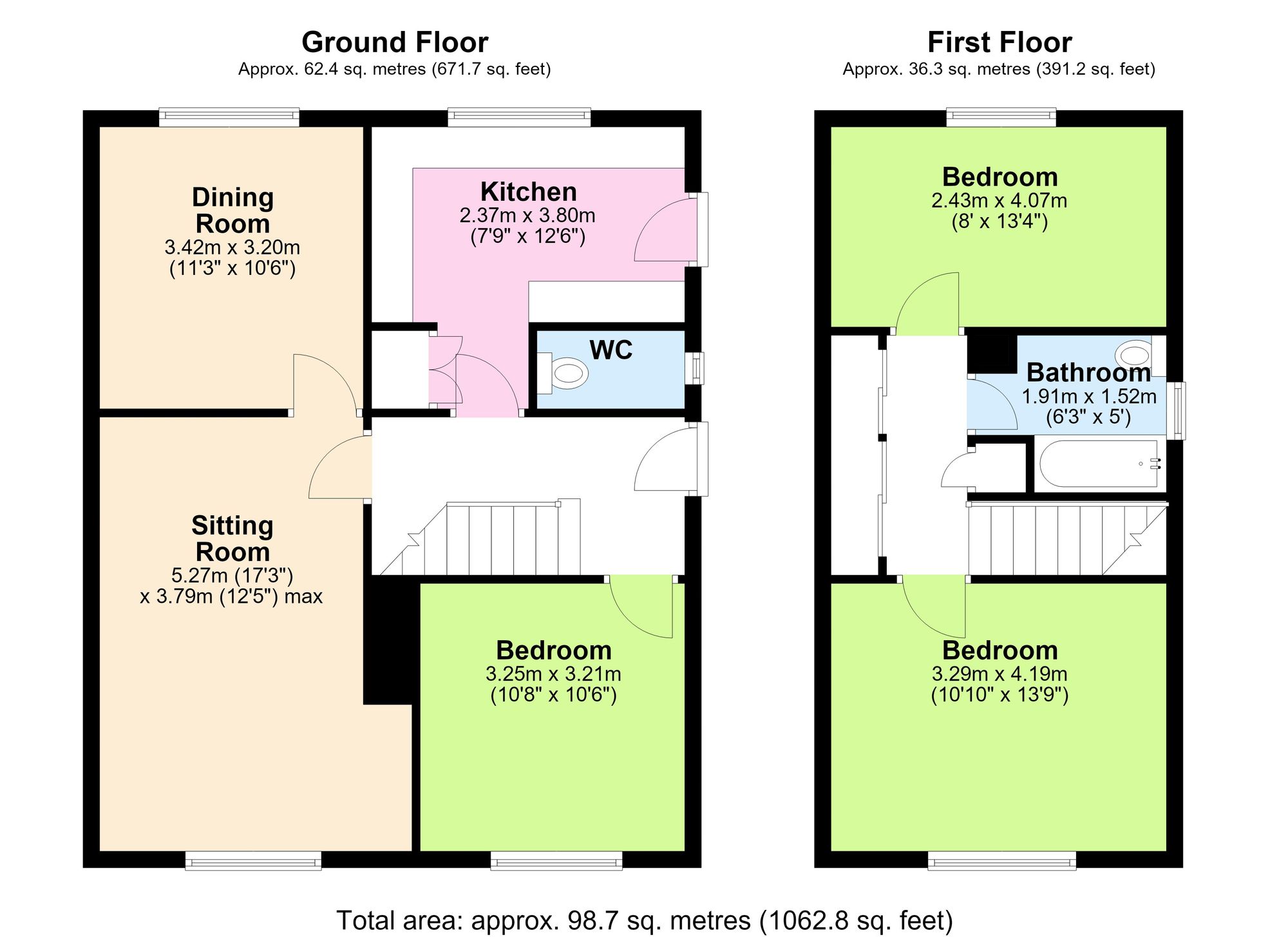 28 Firs Park Crescent, Wigan floorplan