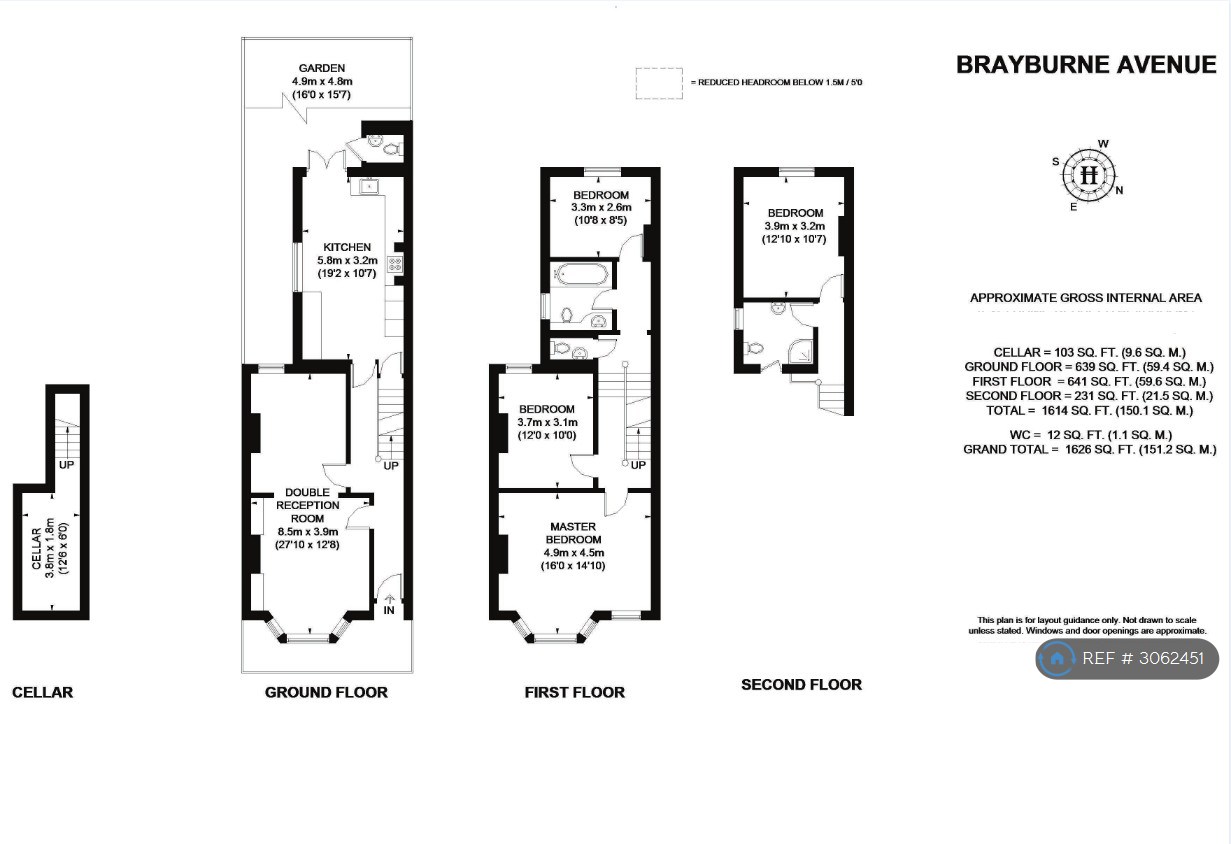 Brayburne Avenue, London floorplan