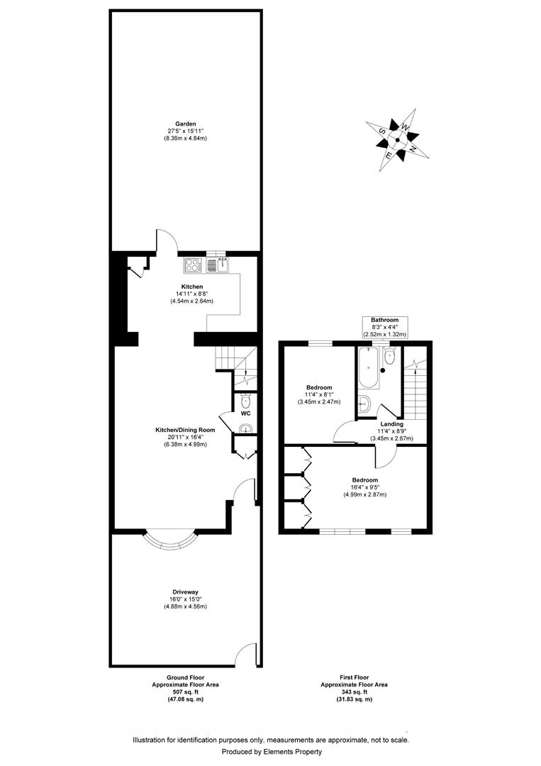 33, Kilmington Road, London floorplan