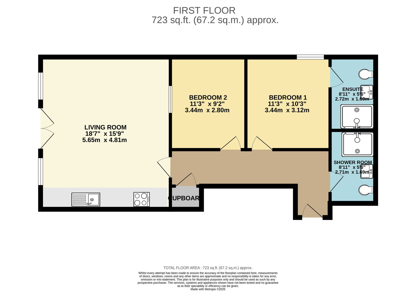 13,Flat 3, Southside Street, Plymouth floorplan