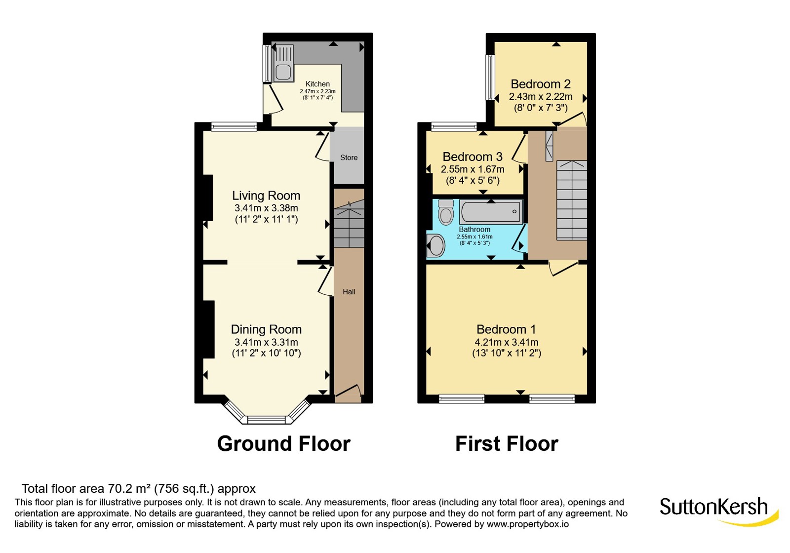 168, Cranborne Road, Merseyside floorplan