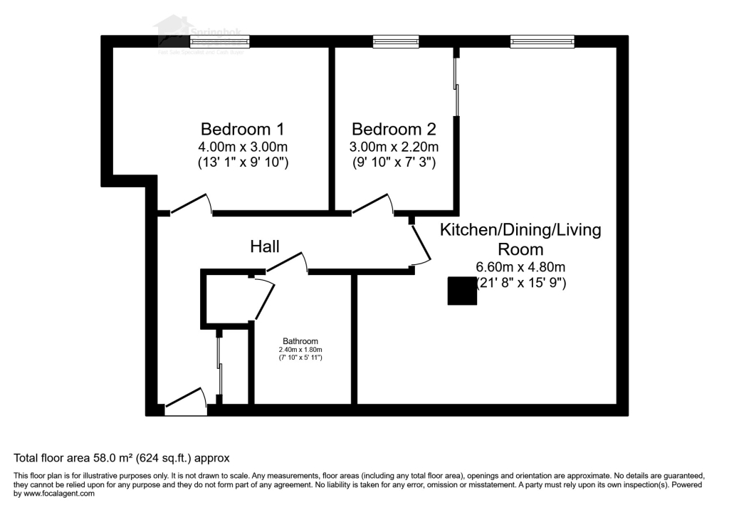 12 Arundel Street, Manchester, M15 floorplan