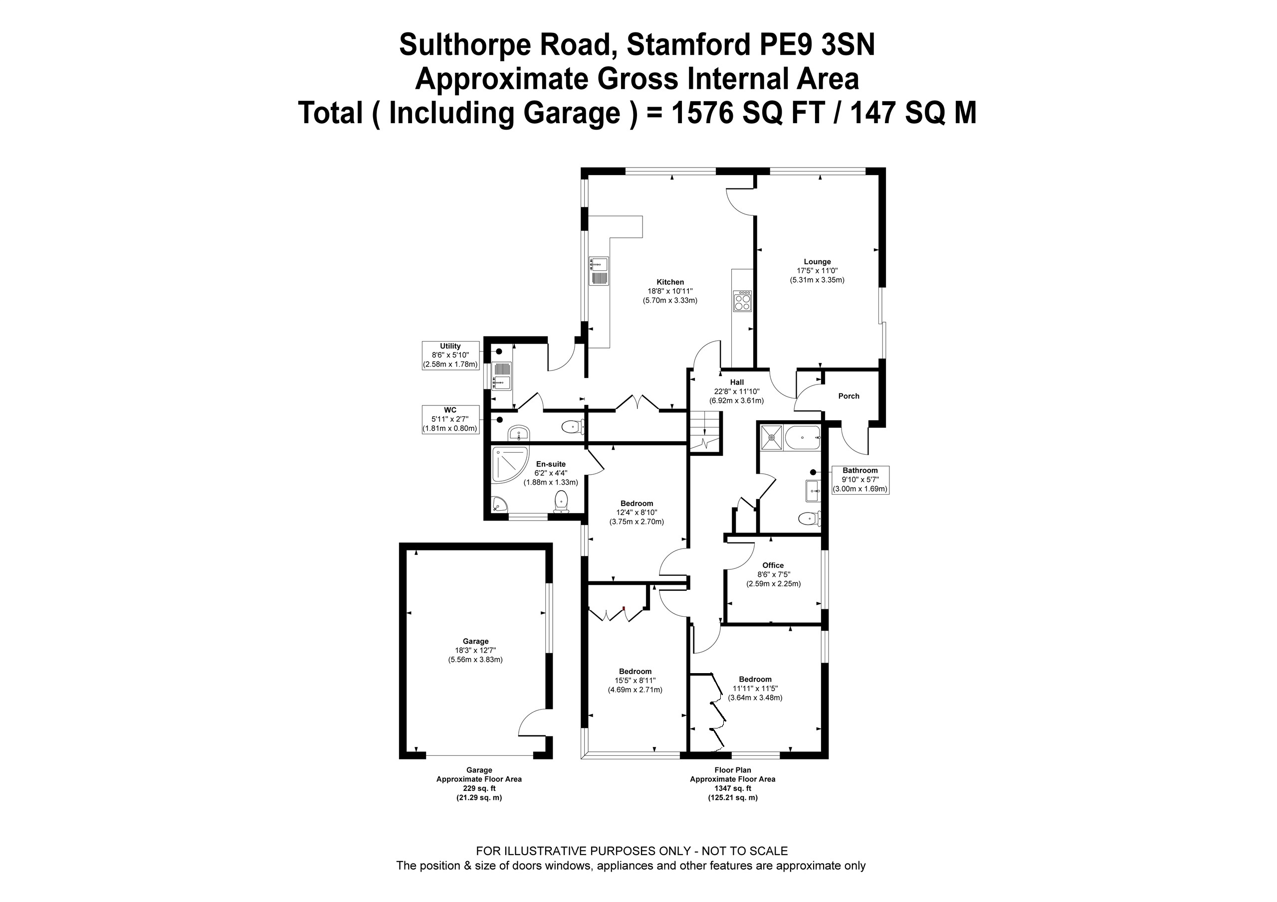5, Sulthorpe Road, Stamford floorplan