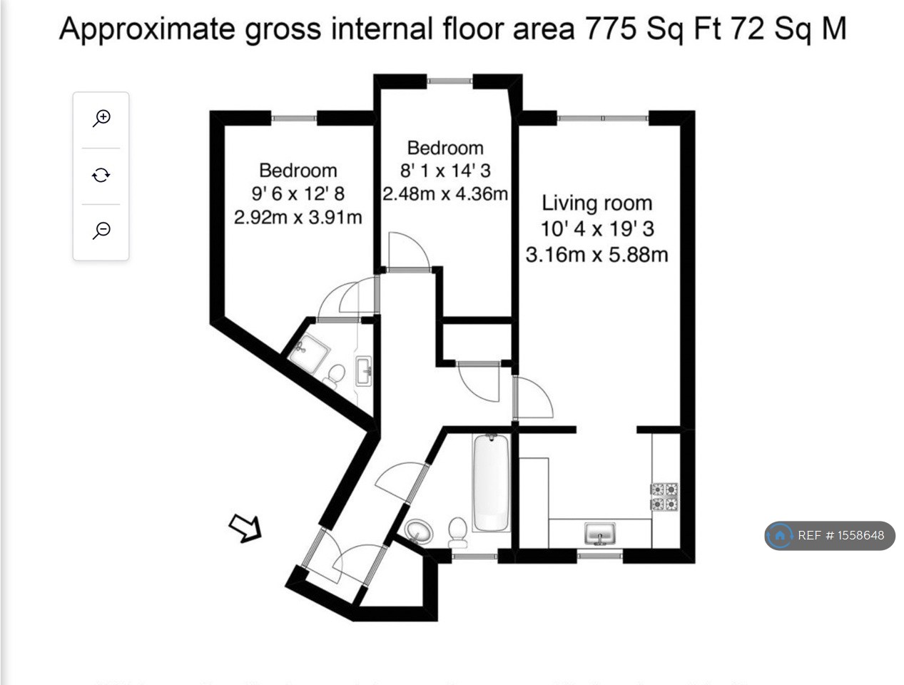 International Way, Sunbury-On-Thames floorplan