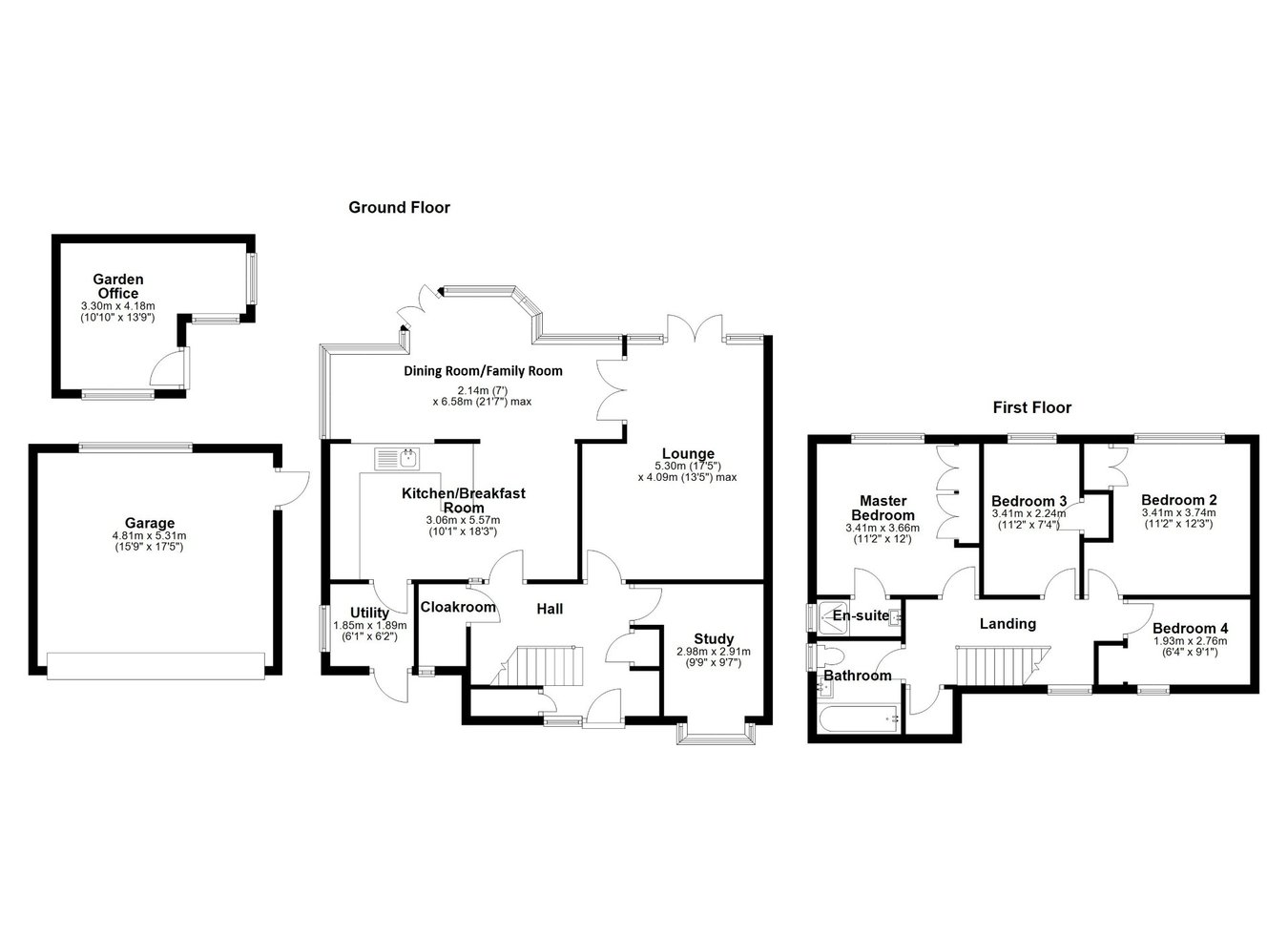 3, Fouracres, Letchworth Garden City floorplan