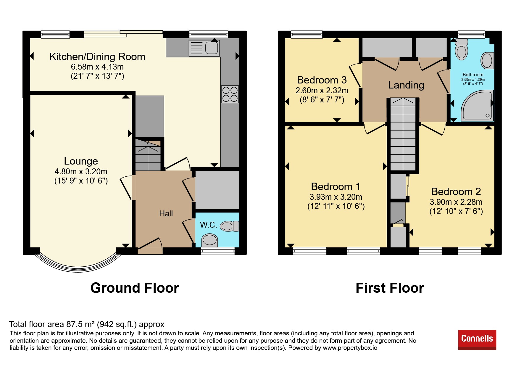 24, Hopyard Close, Leicester floorplan