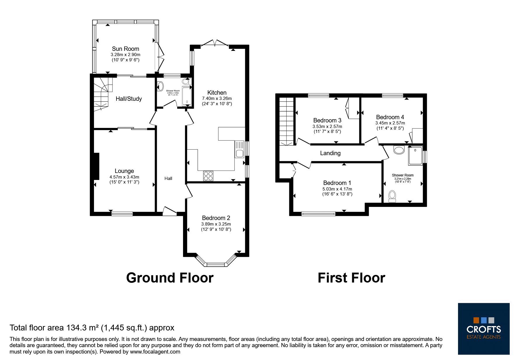 22, Elsham Drive, Waltham floorplan