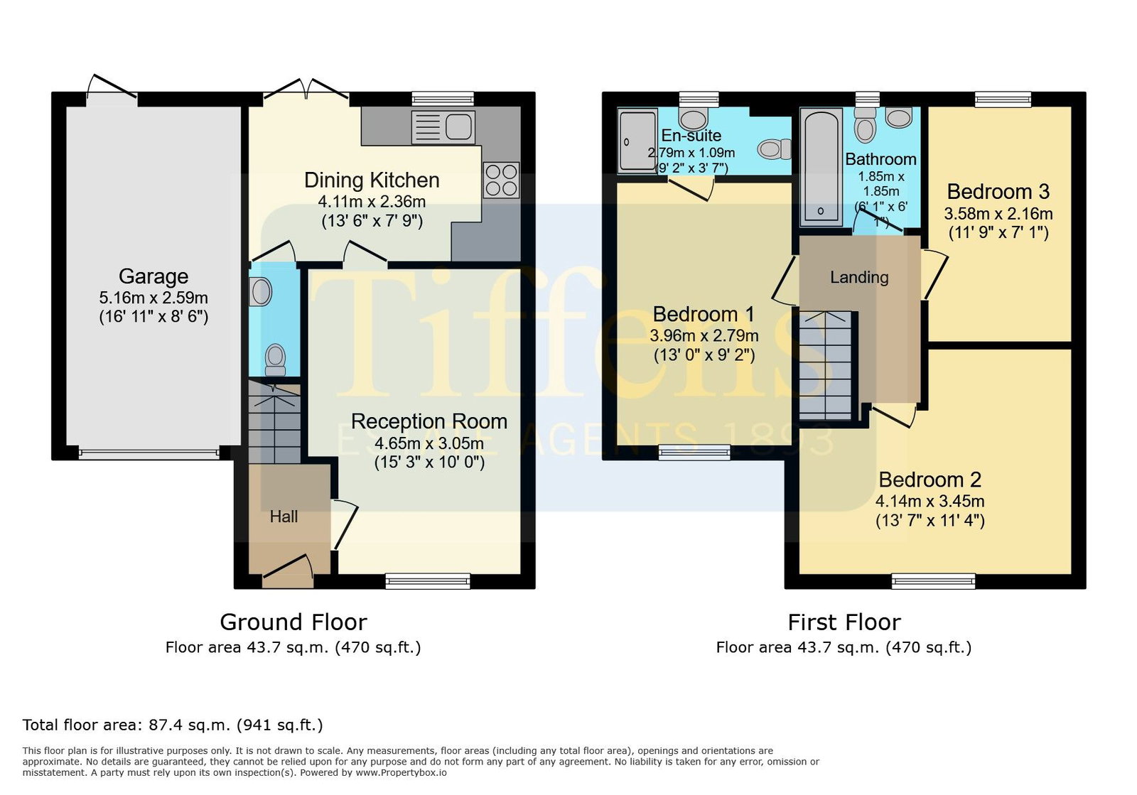22, Old Road, Carlisle floorplan