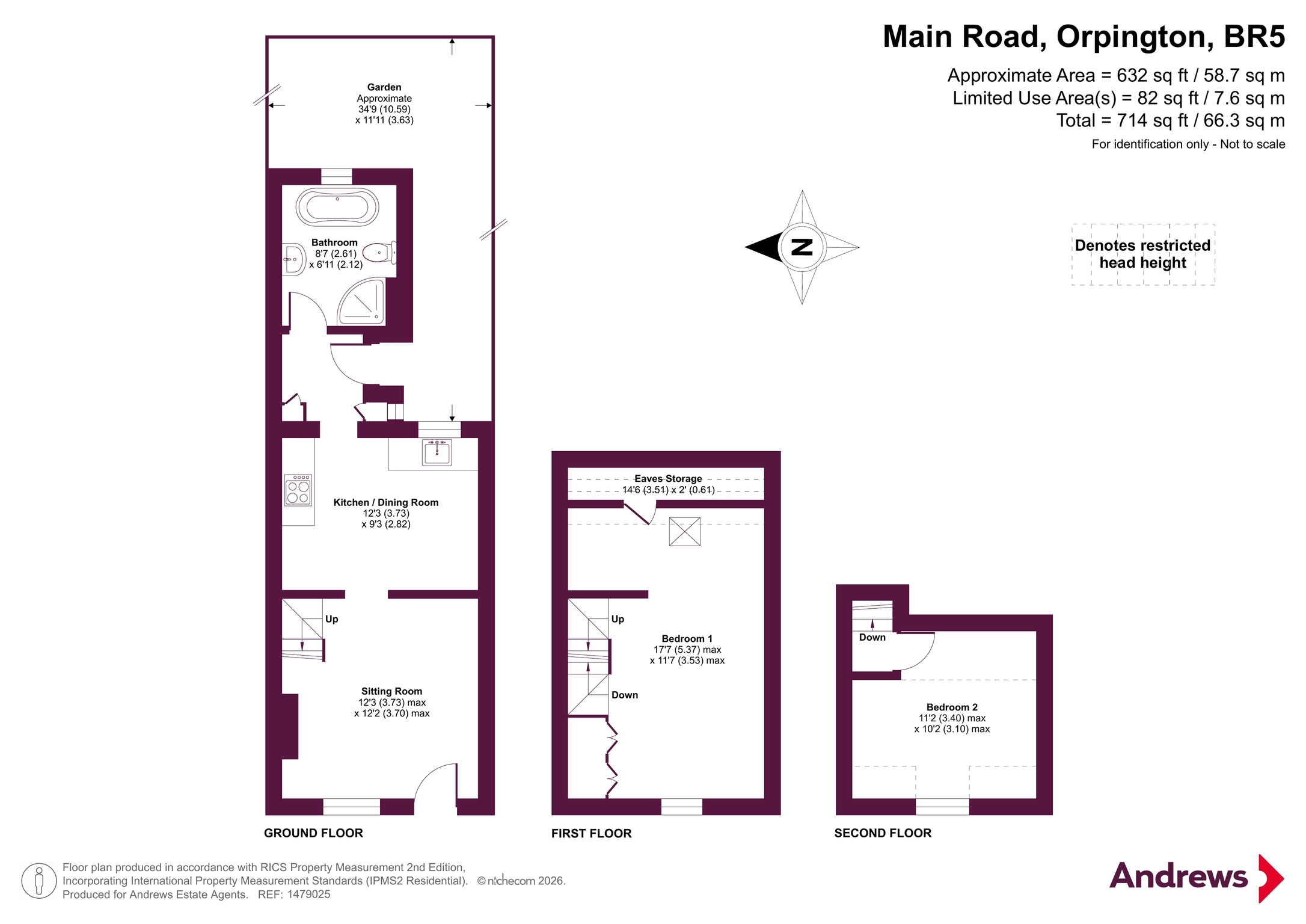 5 River Cottages,, Main Road, Orpington floorplan