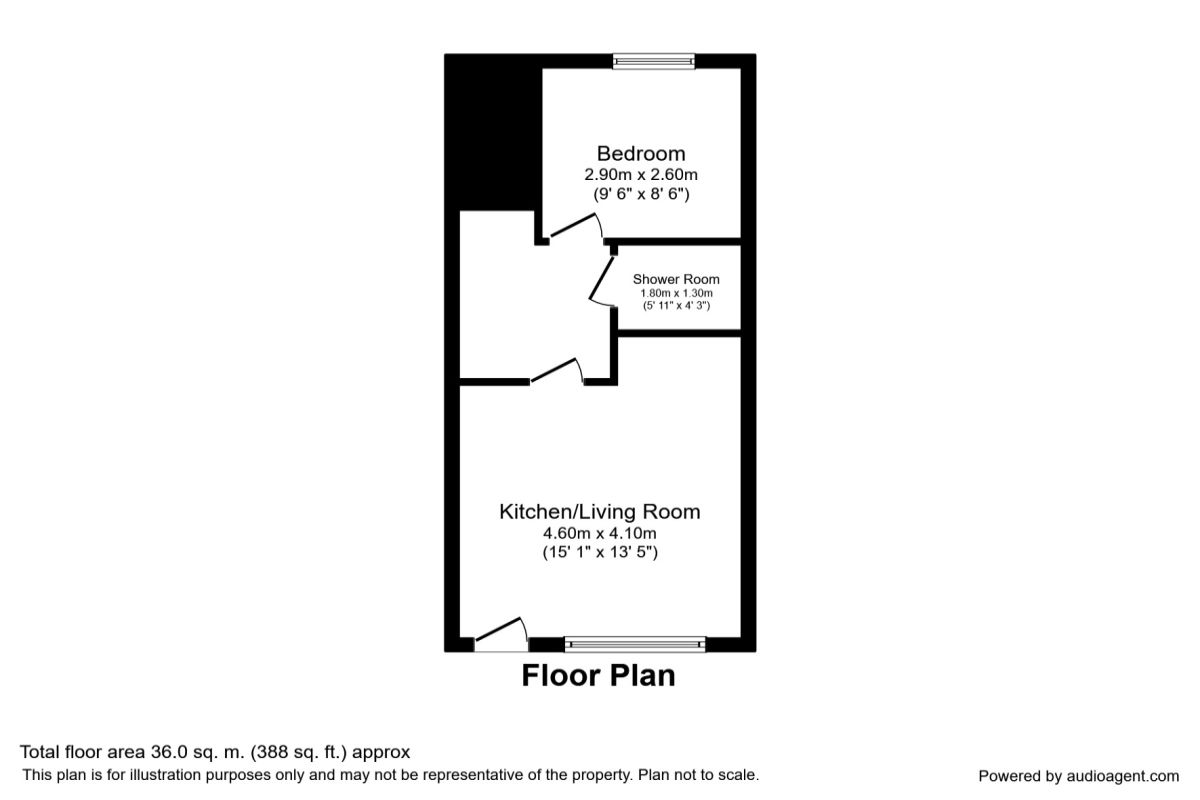 1 Bedrooms Flat to rent in Coniston Lodge Herga Court, Watford WD17