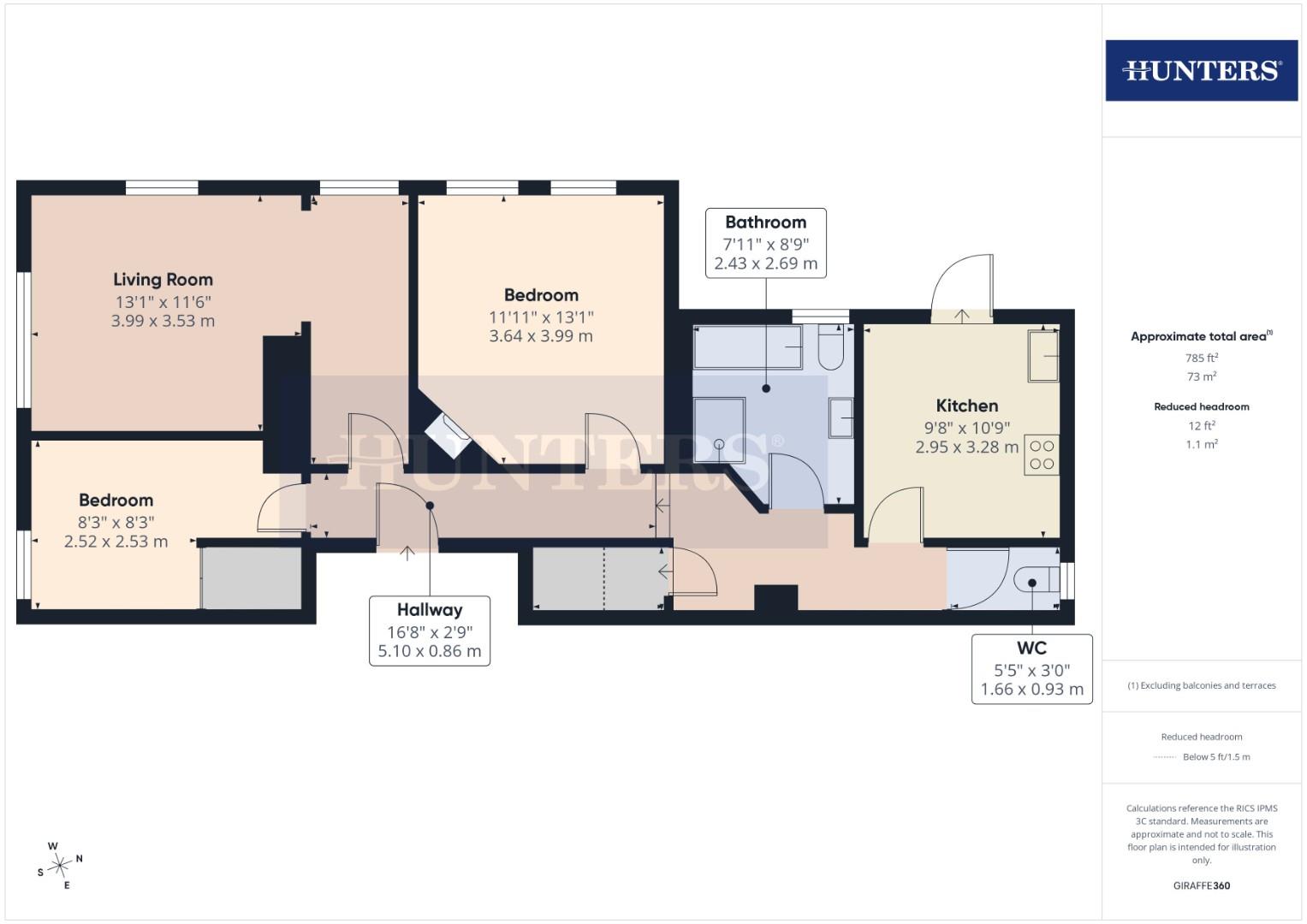 Station Avenue, Filey floorplan