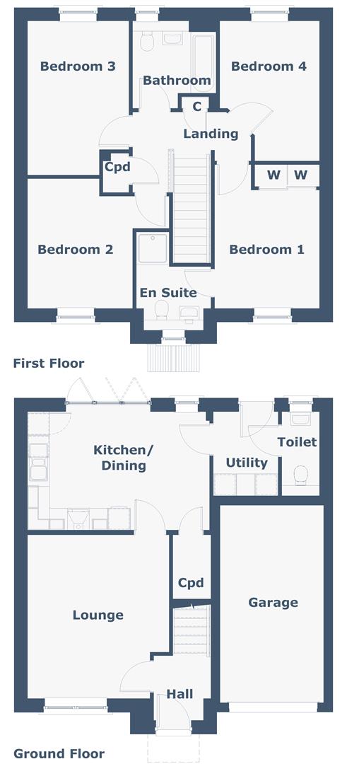 Plot 236, Mansfield Park, Scone floorplan