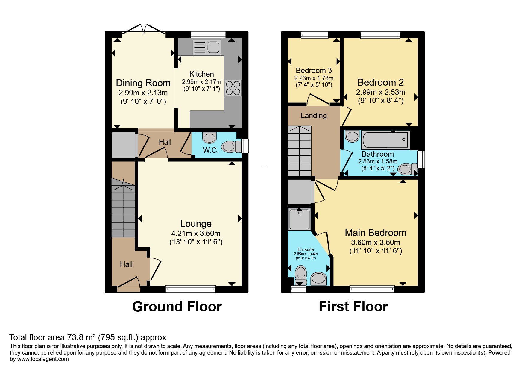 20, Park View Road, Salford floorplan