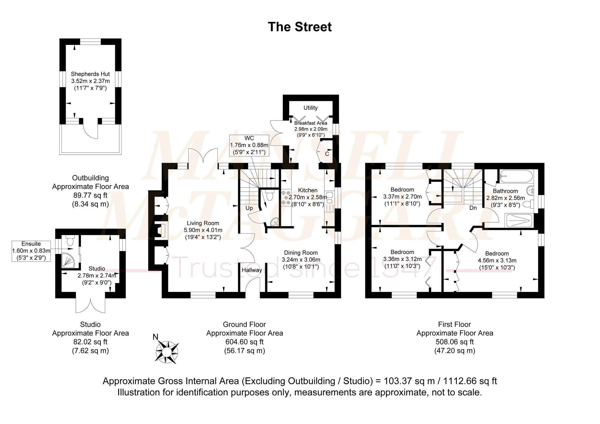 Pine Tree Cottage The Street, Pulborough floorplan