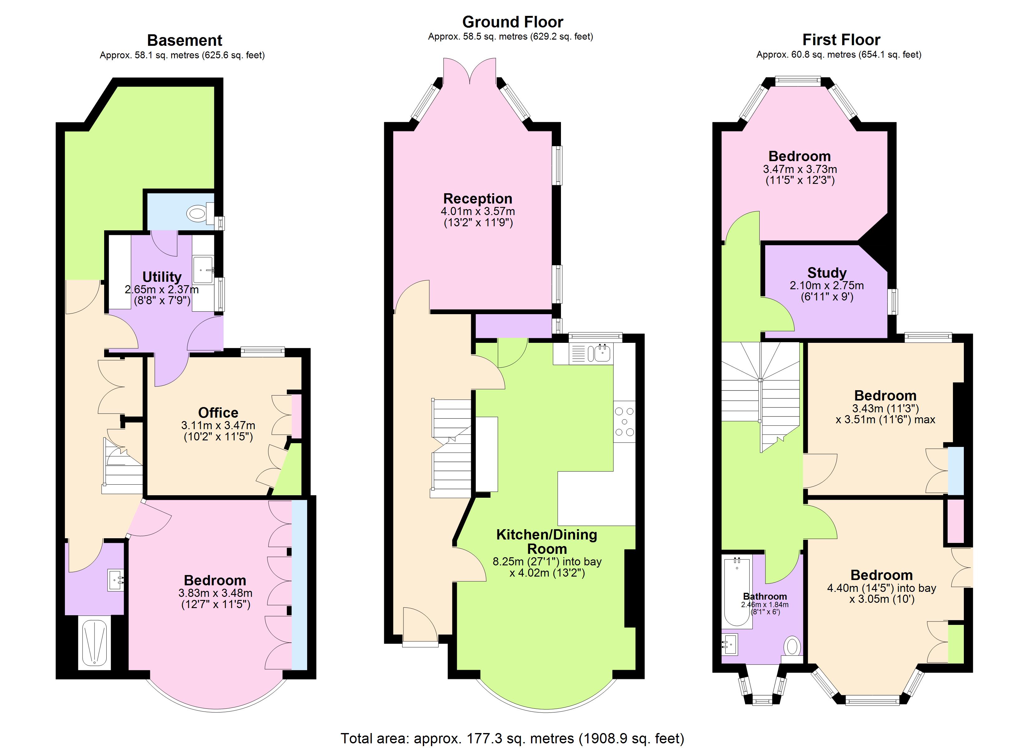 48, Boyne Road, Lewisham floorplan