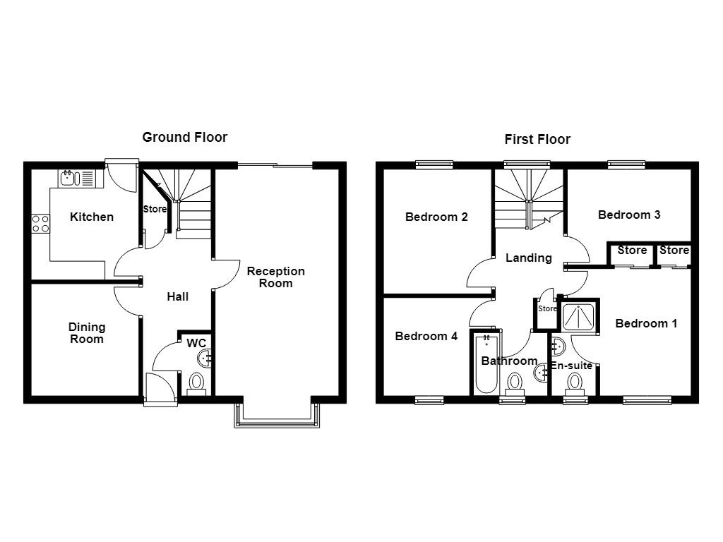 10, Longridge Heath, Nelson floorplan