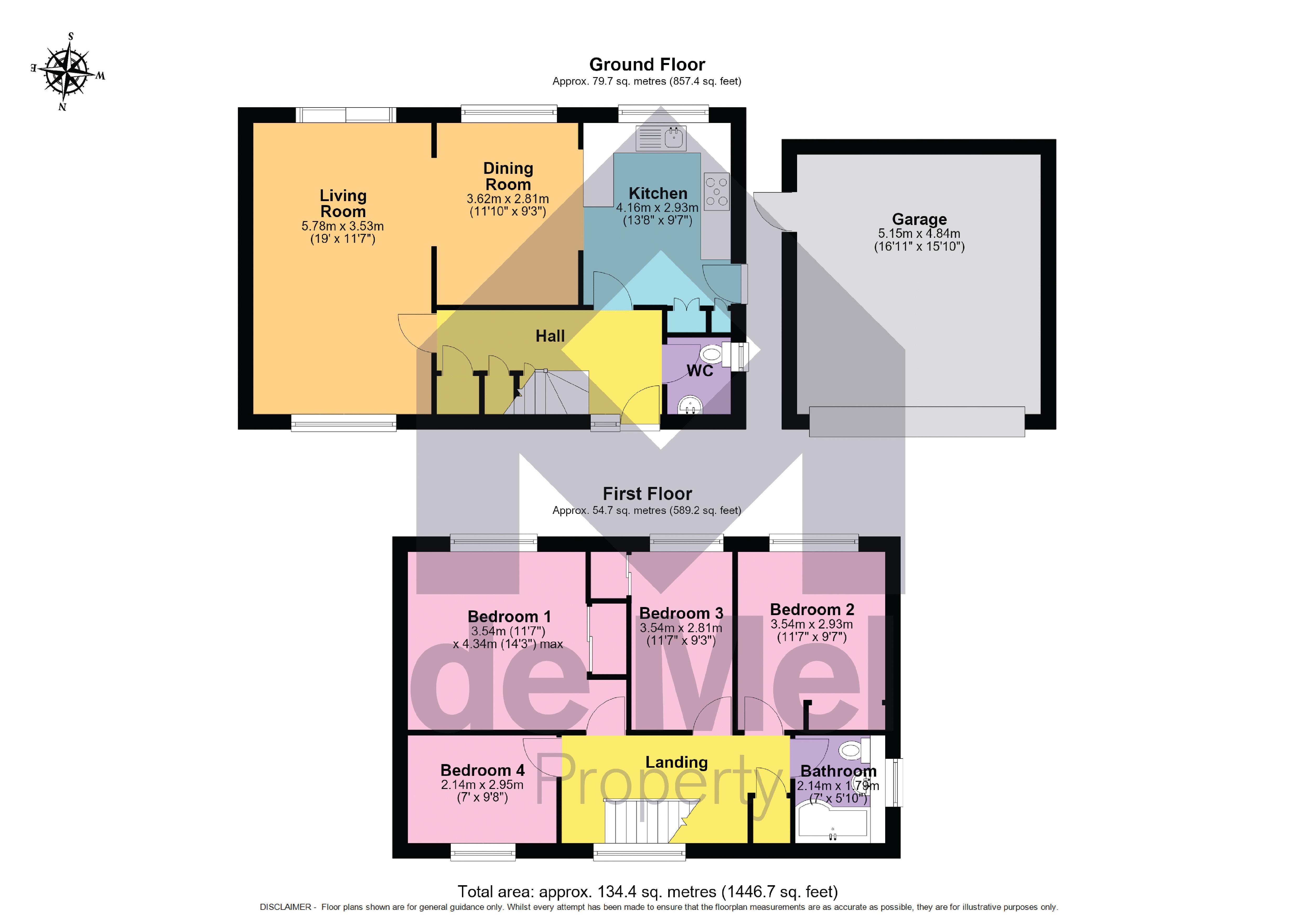 8, Hetton Gardens, Cheltenham floorplan