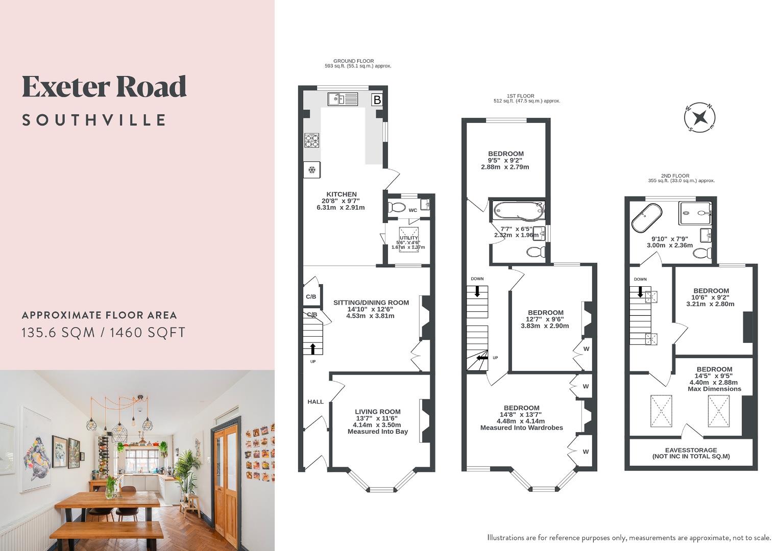 53, Exeter Road, Bristol floorplan