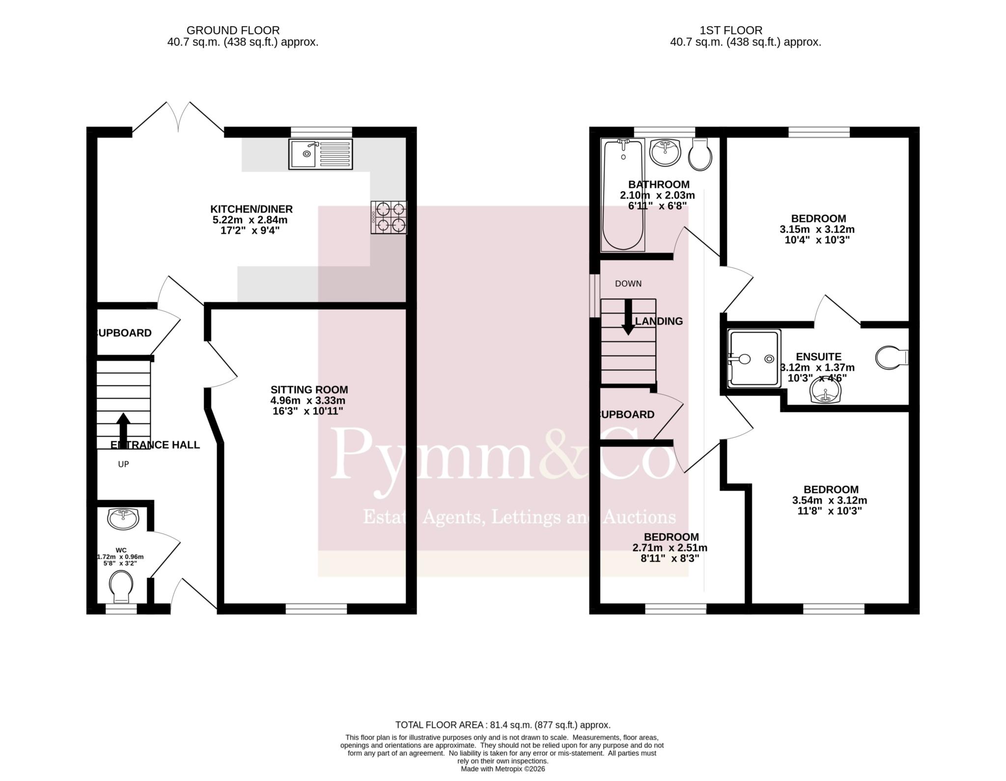 26, Brick Kiln Road, Fakenham floorplan