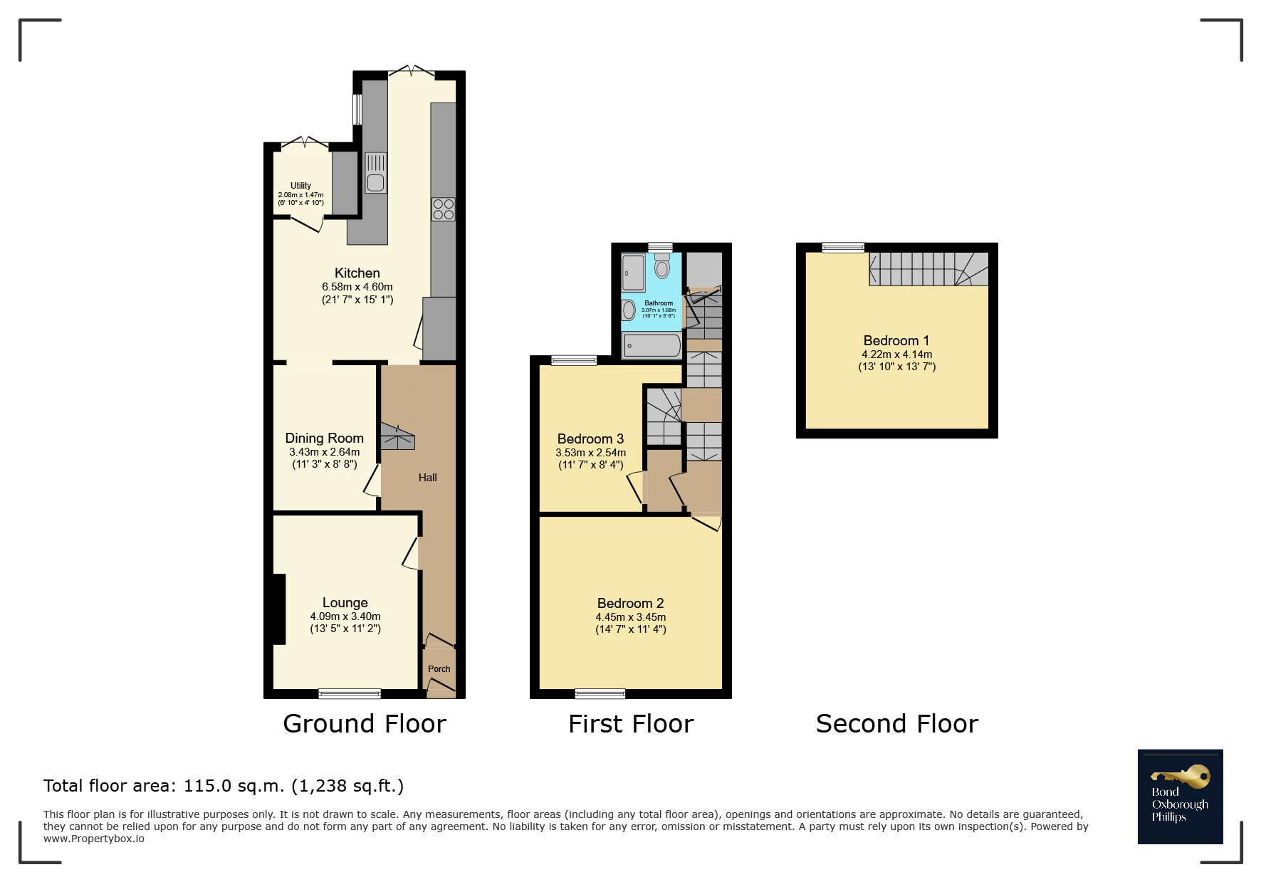 11, Montague Place, Devon floorplan