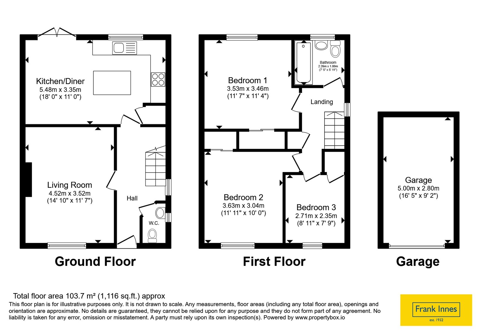 21, Croft Rise, Nottingham floorplan