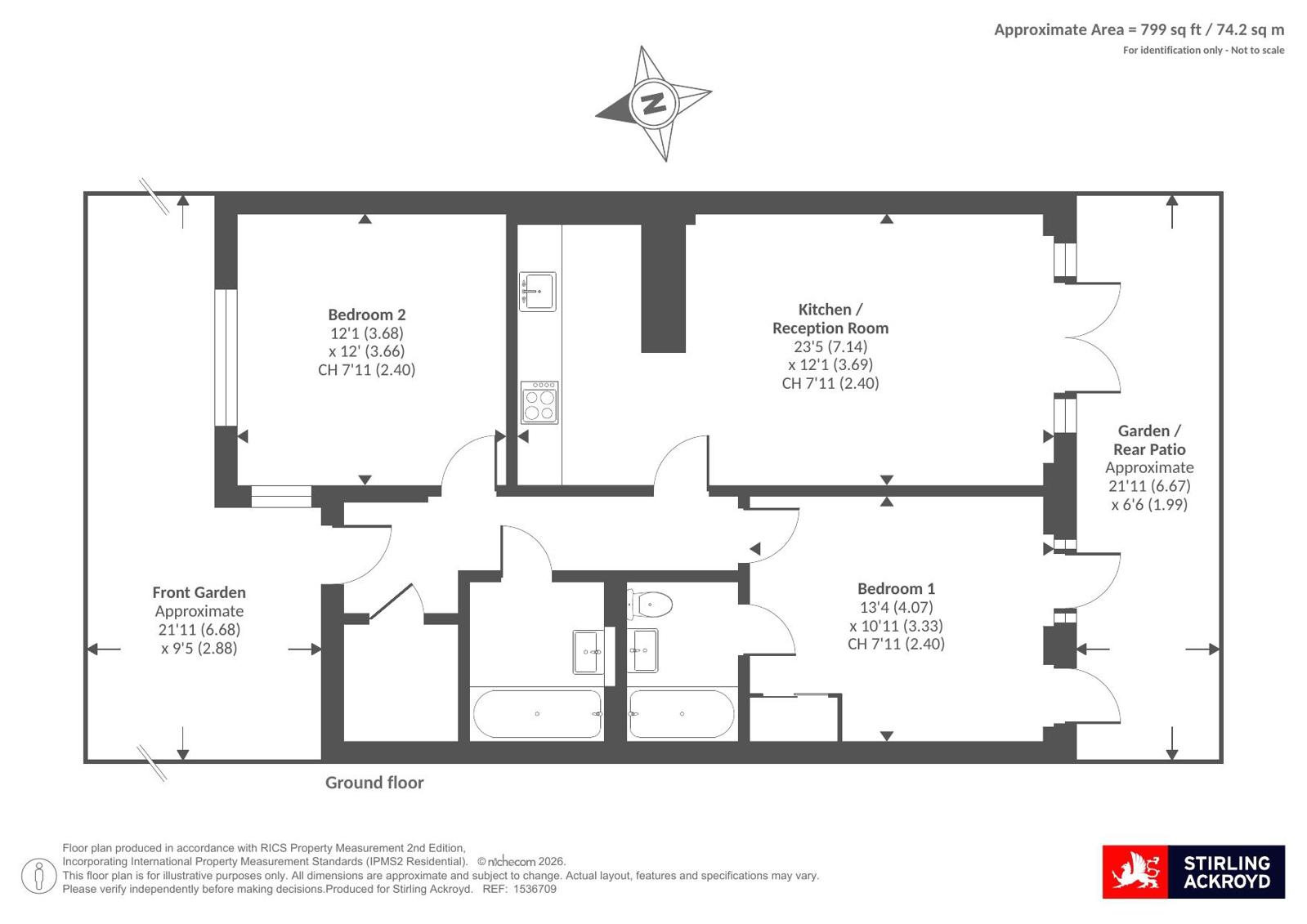 Allingham Road, London floorplan