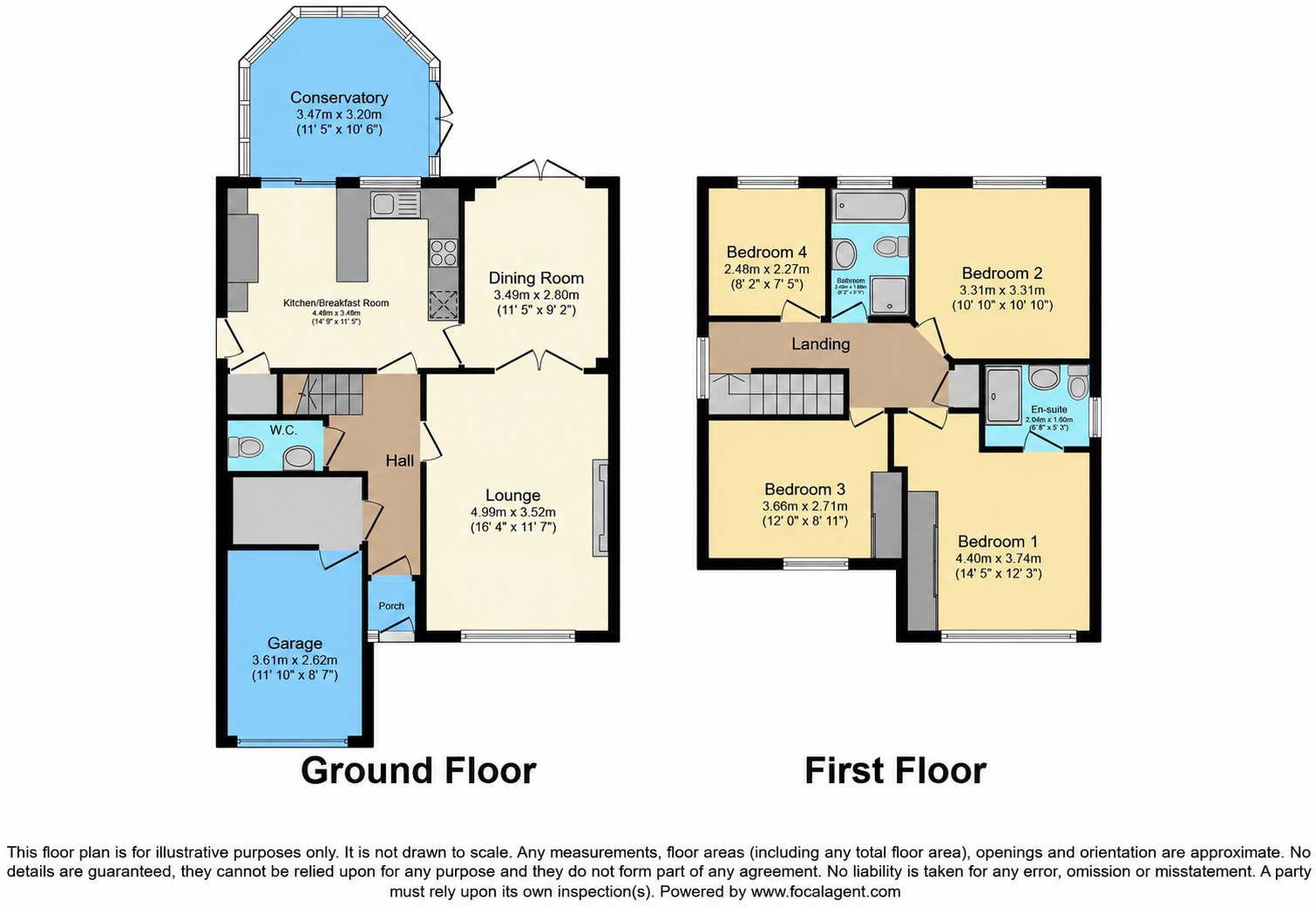 22, Skelwith Rise, Nuneaton floorplan