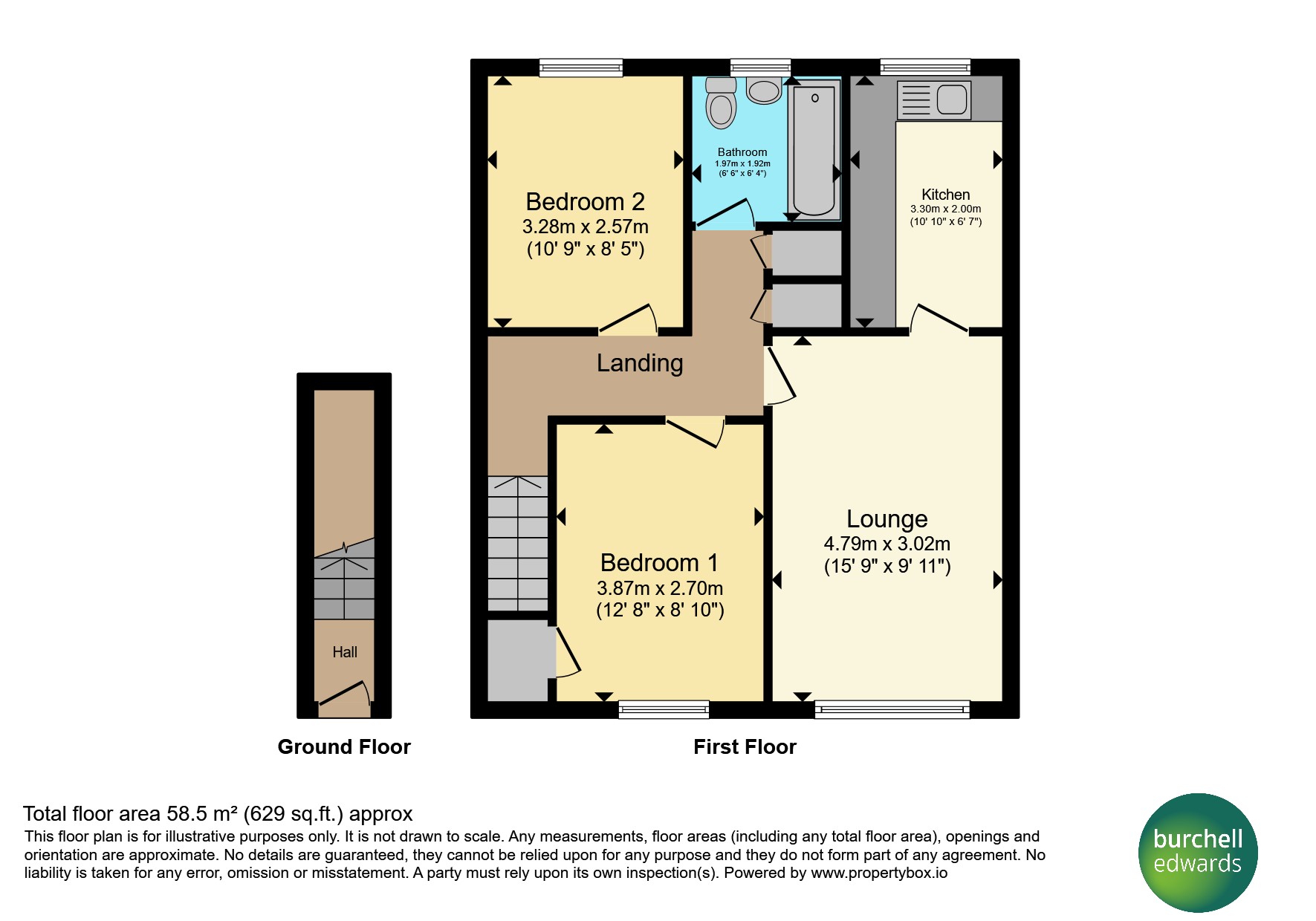 92, Manor House Lane, Birmingham floorplan