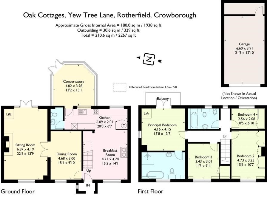 4 Bedrooms Semi-detached house for sale in Yew Tree Lane, Rotherfield TN6
