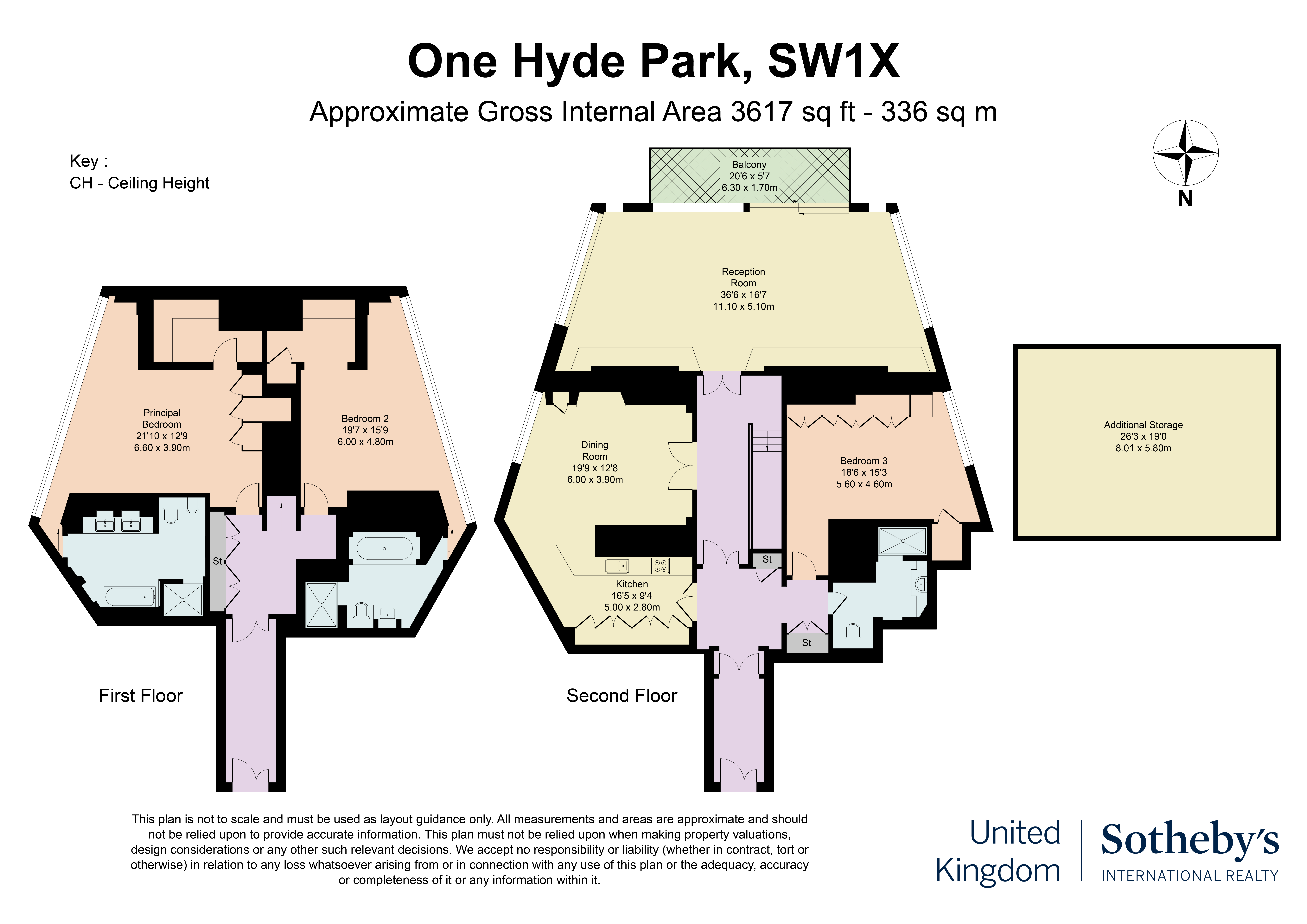 100, 100 Knightsbridge, London floorplan