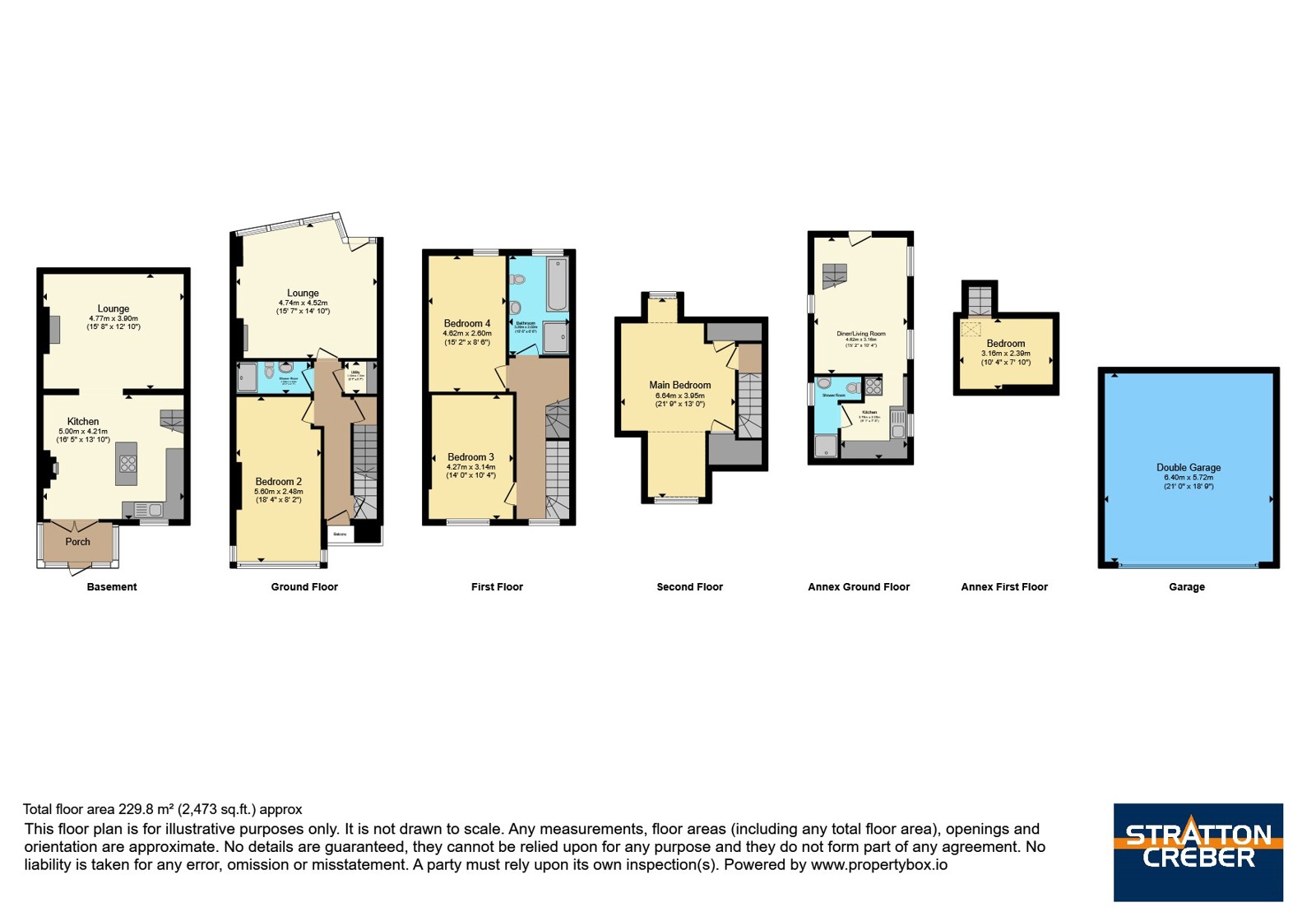 75, Fore Street, Cornwall floorplan