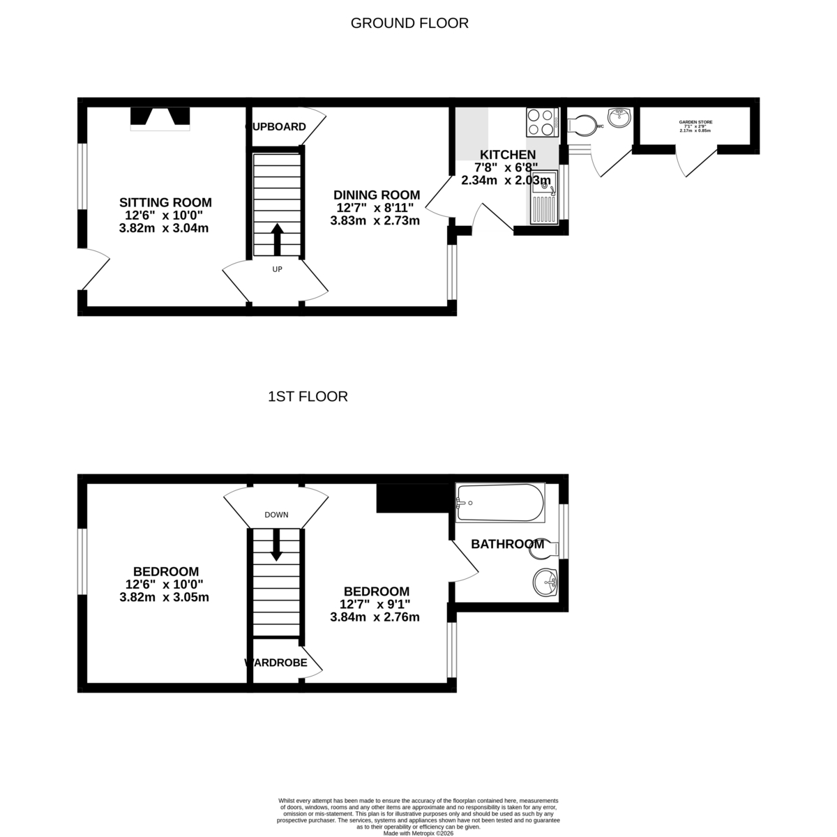 4, Friary Lane, Chichester floorplan