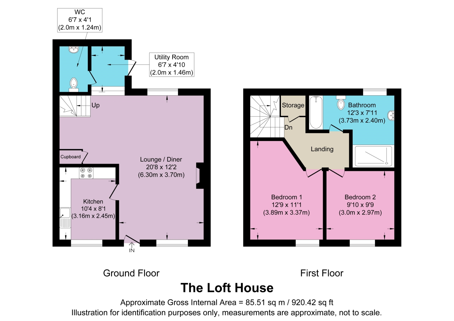 Village Street, Tawton, Barnstaple EX32, 2 bedroom terraced