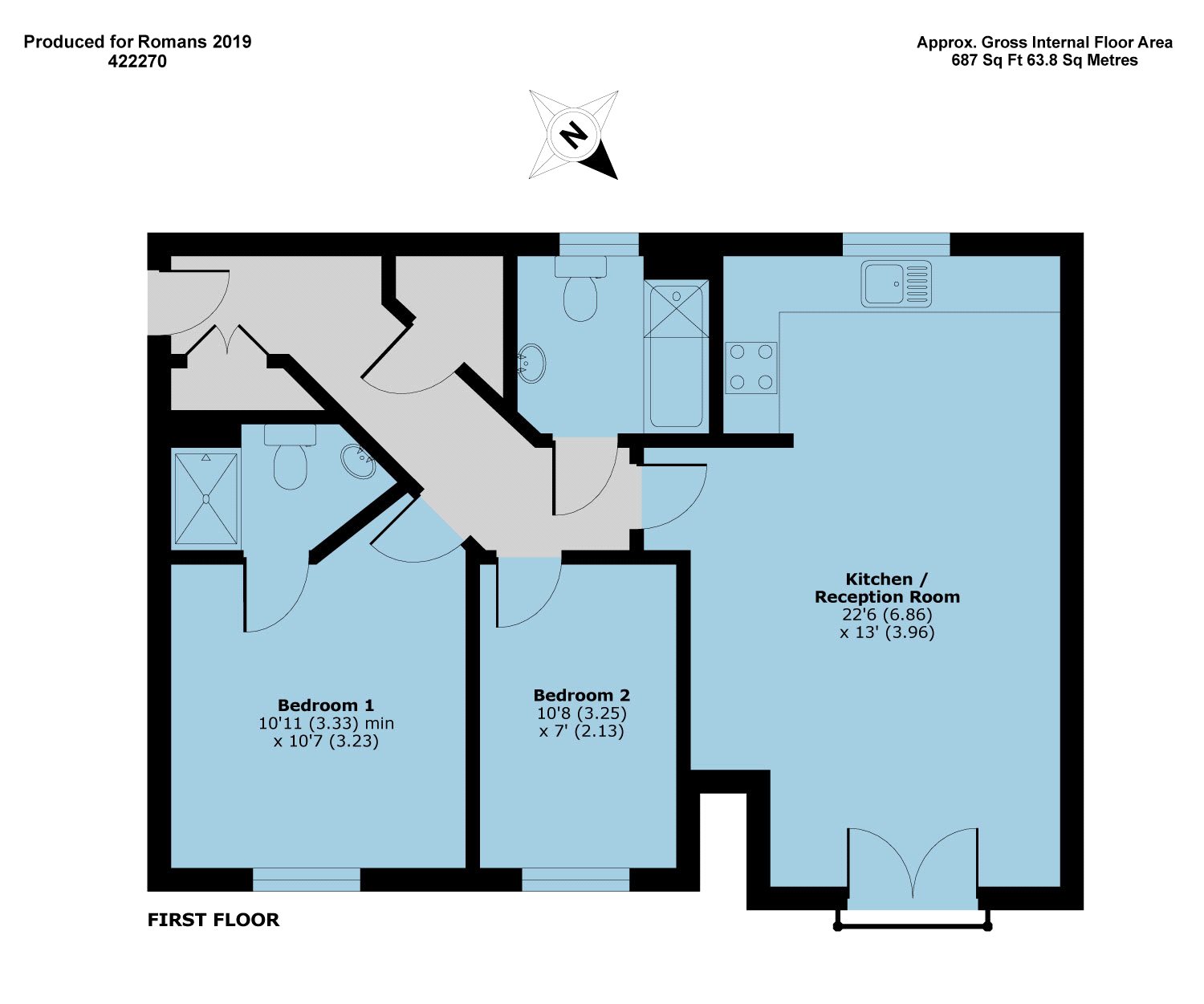 2 Bedrooms Flat for sale in William Heelas Way, Wokingham, Berkshire RG40