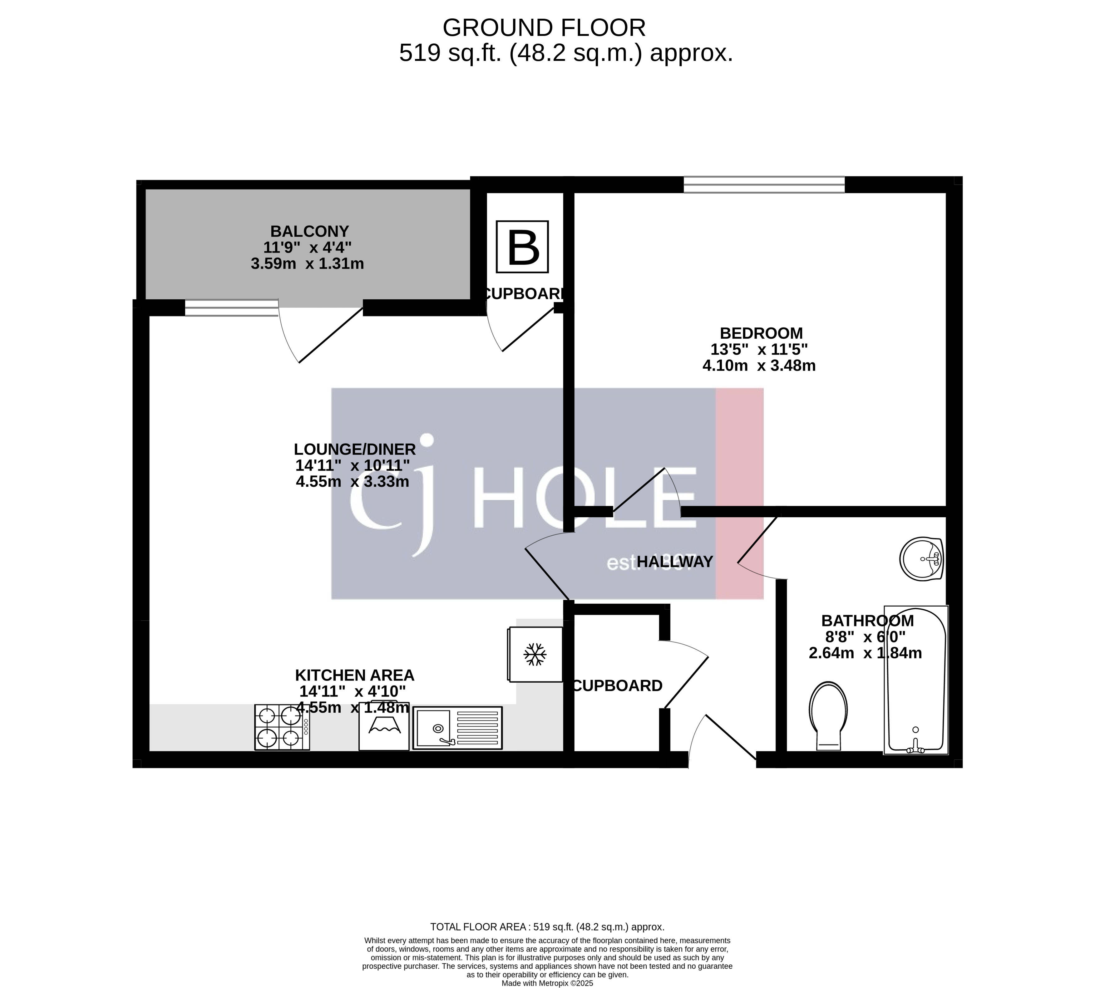 Ducrow Court, Bristol floorplan