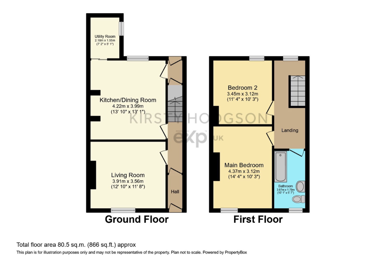 17, Woodburn Terrace, Prudhoe floorplan