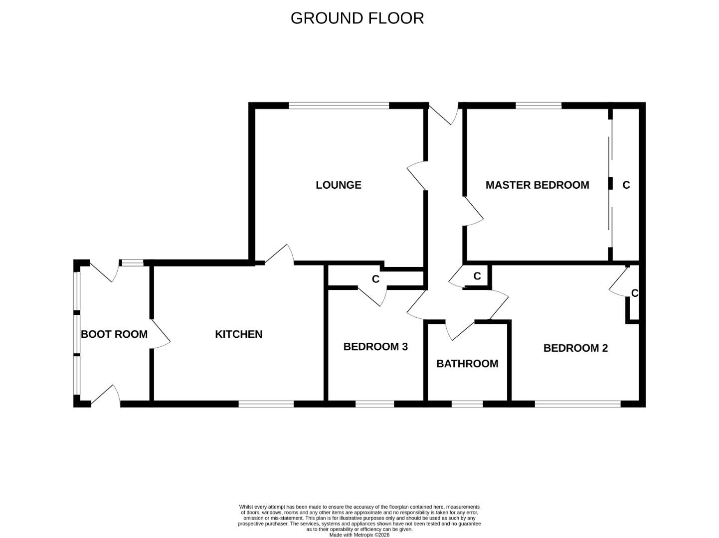 2 Inch Farm Cottage, Alloa floorplan