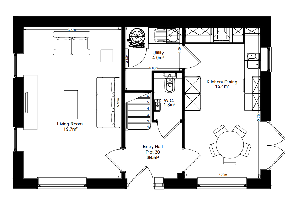 Plot 30,, The Kingsdale, Kirkby Malzeard floorplan