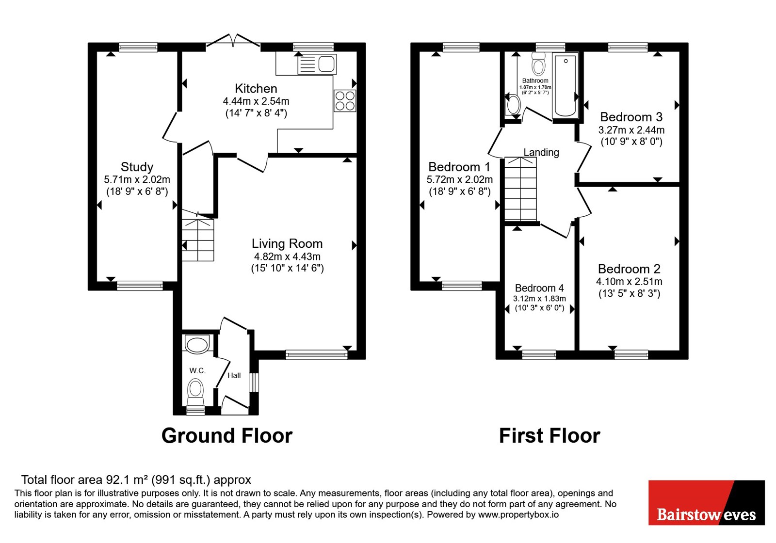 23, New Forest Road, West Midlands floorplan
