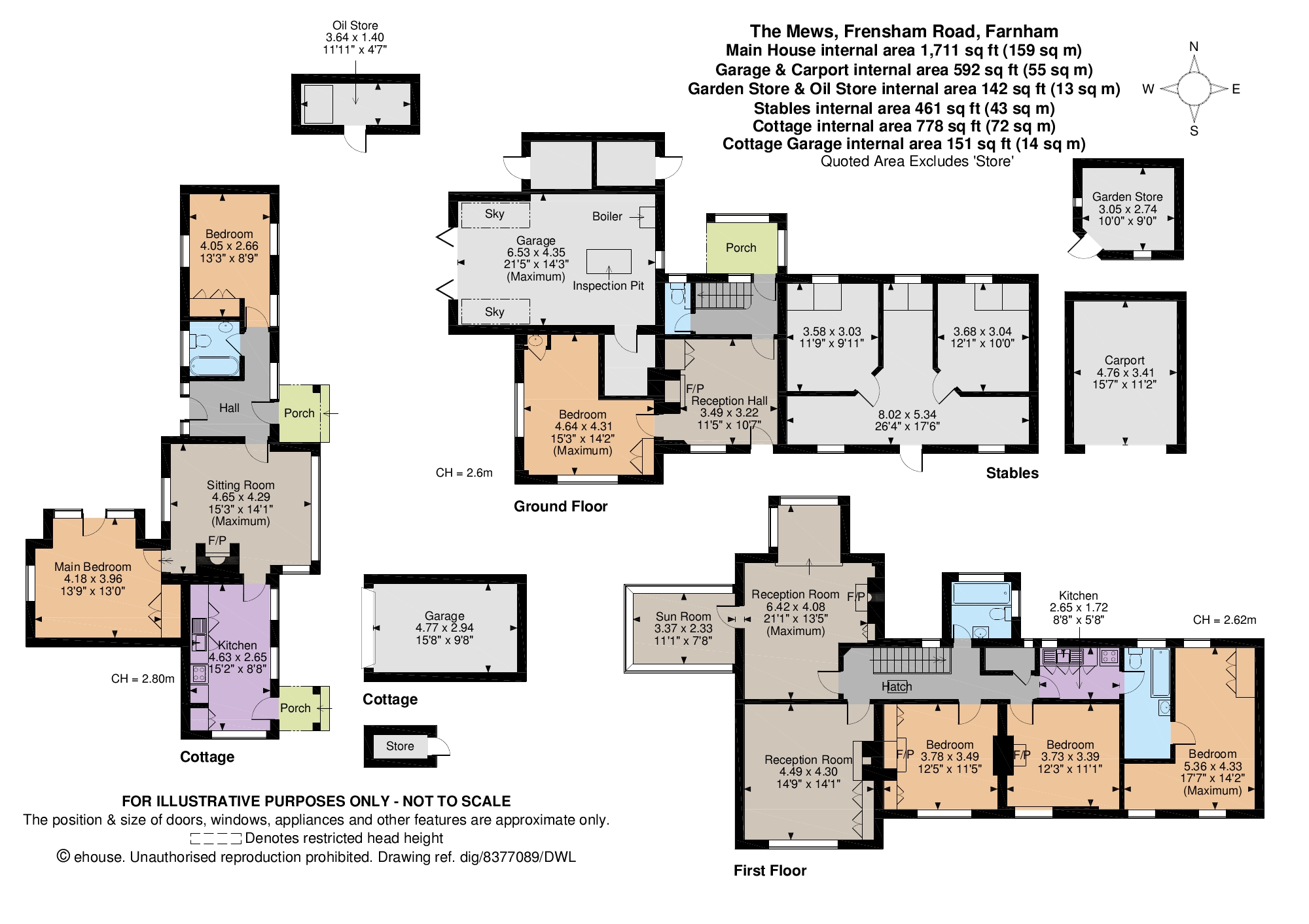 4 Bedrooms Detached house for sale in Frensham Road, Frensham, Farnham, Surrey GU10