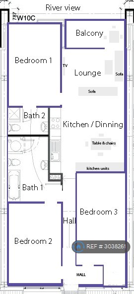 Omega Works, Roach Road Bow, London floorplan