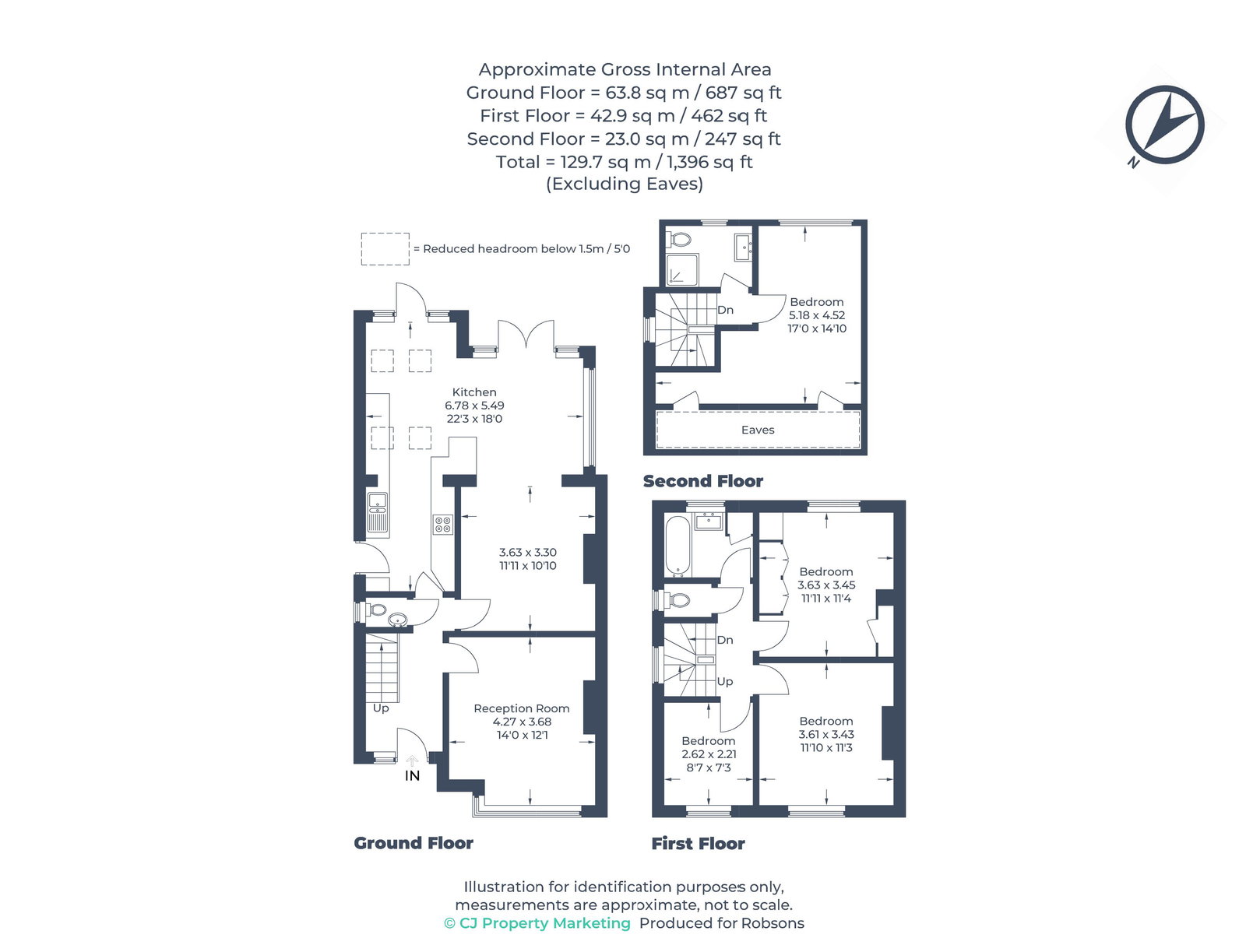 75, West Way, Rickmansworth floorplan