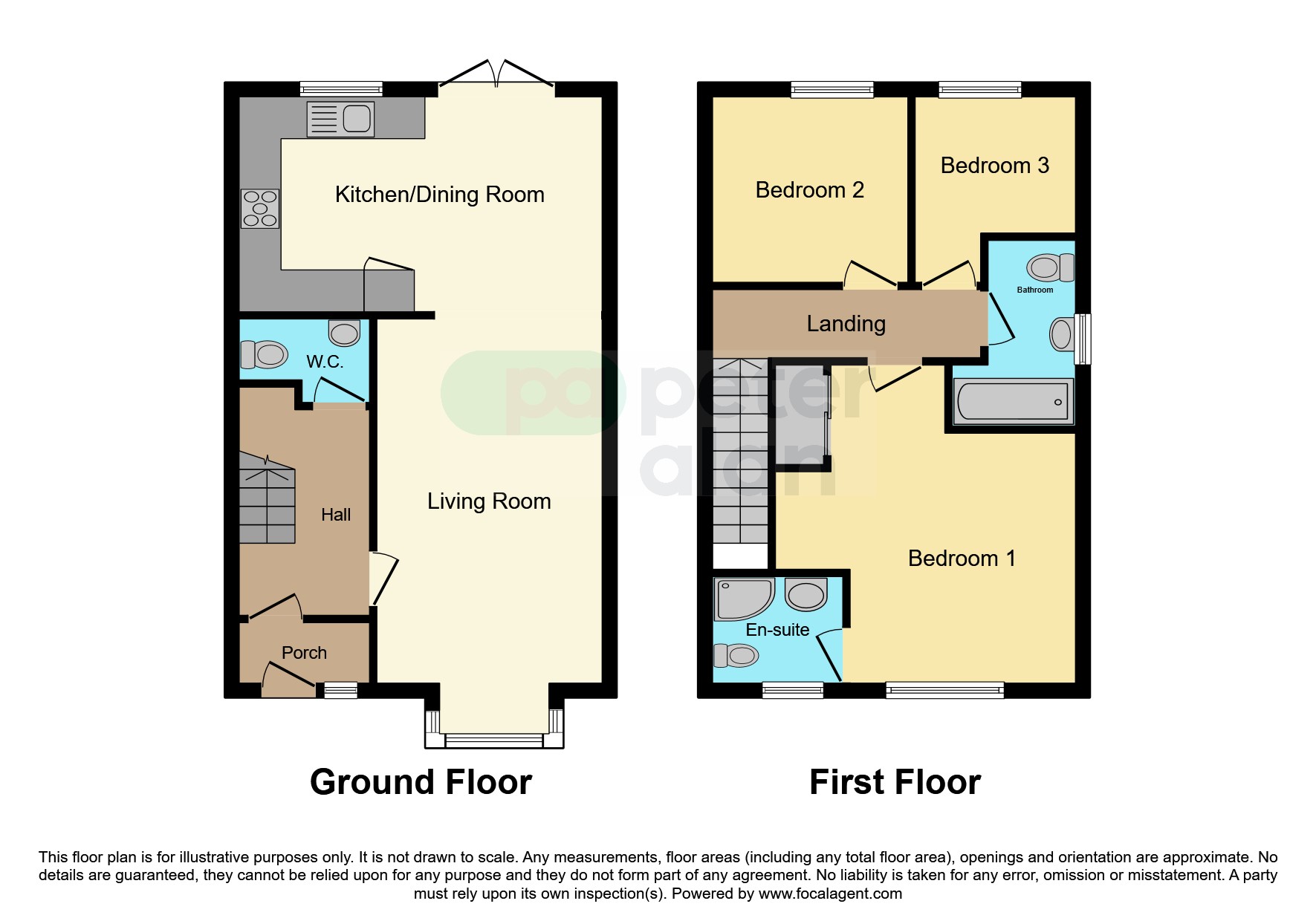 14a, Manorbier Close, Dinas Powys floorplan