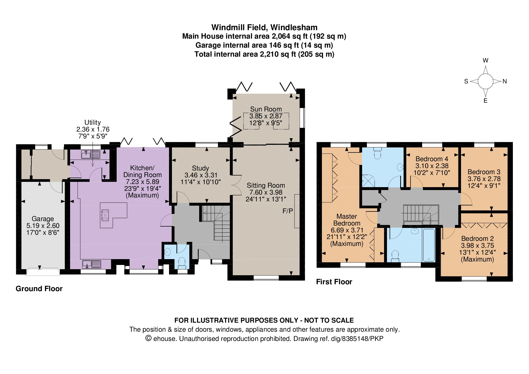 4 Bedrooms Detached house for sale in Windmill Field, Windlesham, Surrey GU20