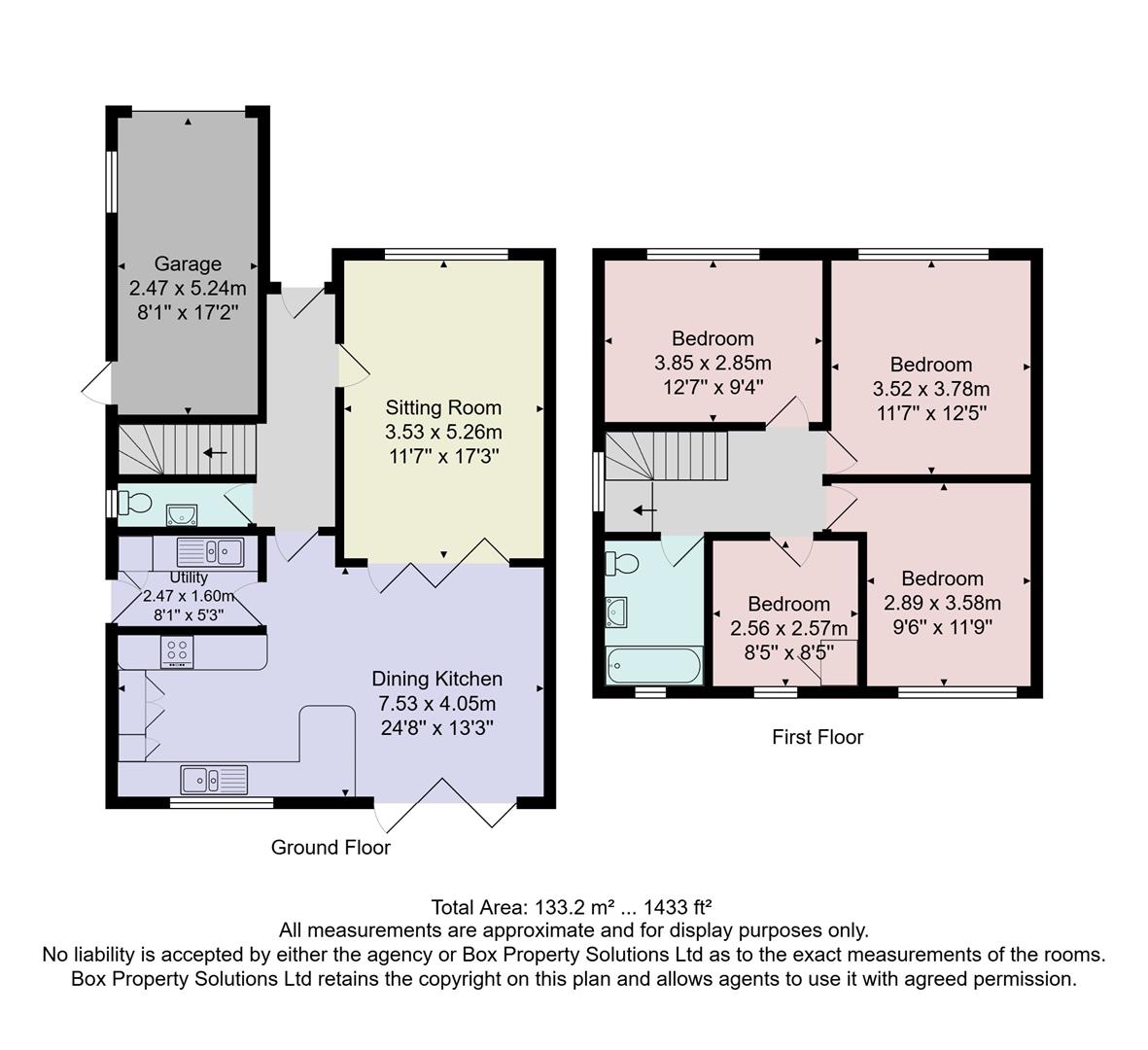 13, Fieldhead Drive, Guiseley floorplan