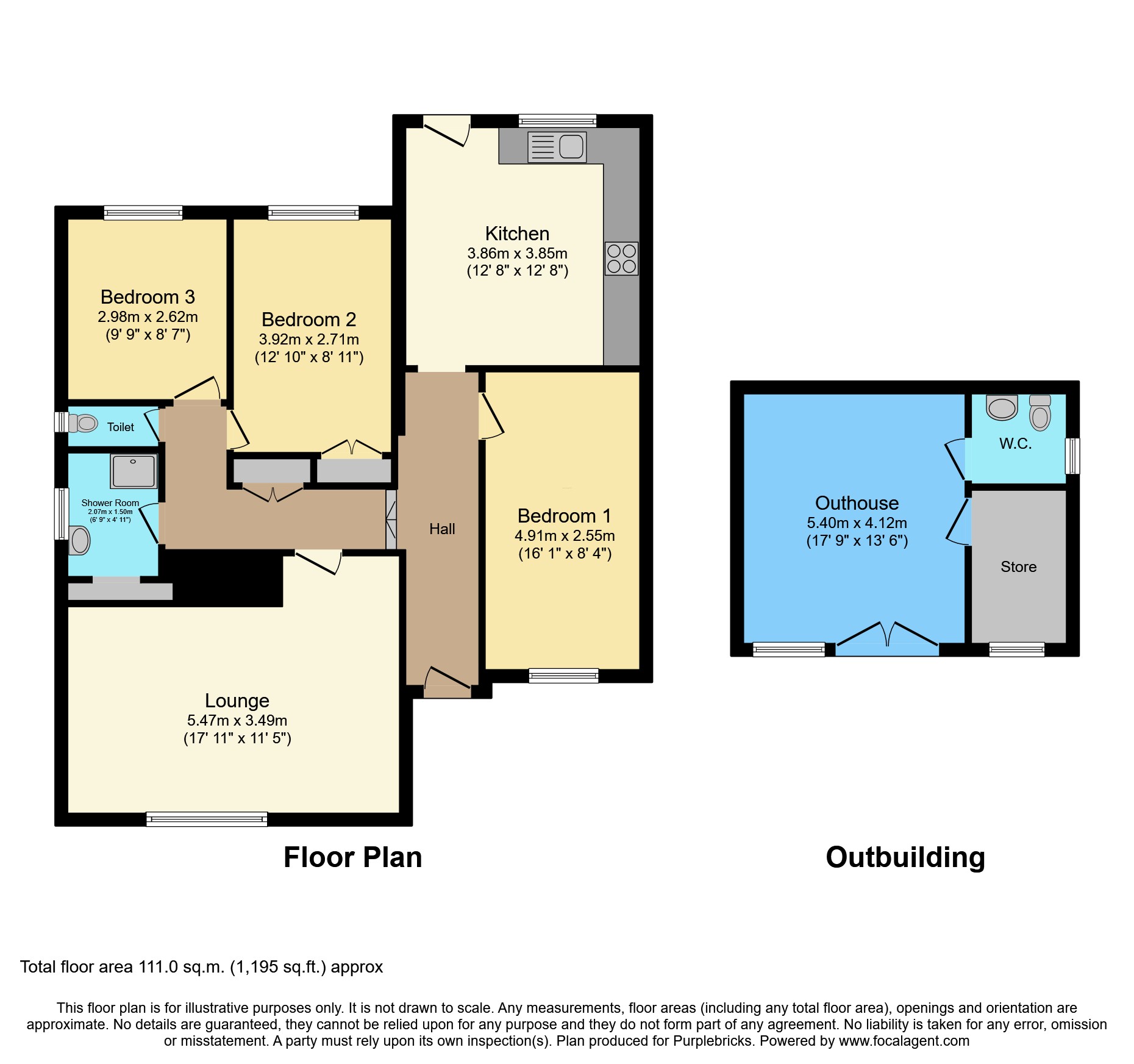 Sycamore Avenue, St. Austell, PL25 floorplan