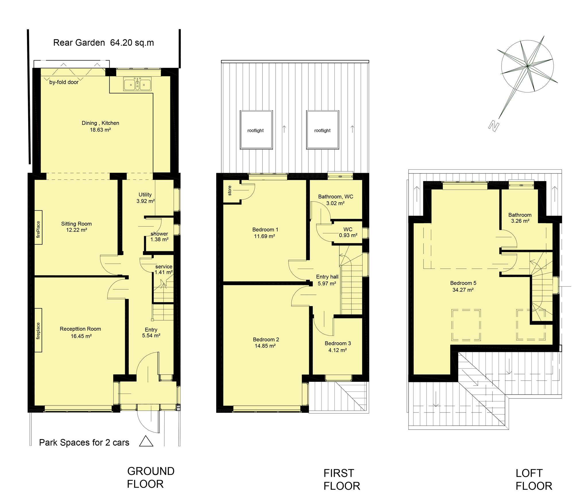 4 Bedrooms Semi-detached house to rent in Green Lane, New Malden KT3