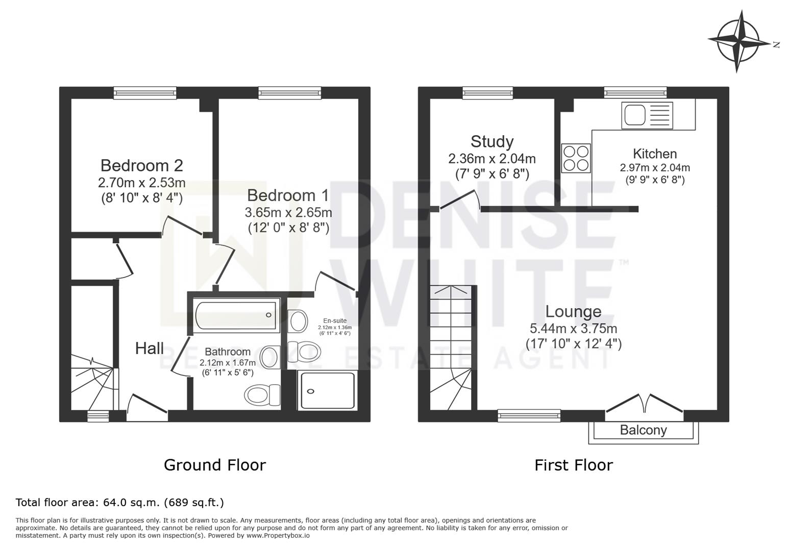 44, Ivy House Road, Hanley floorplan