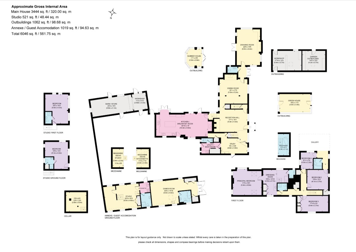 Hall Place Farm,, Hall Place, Surrey floorplan